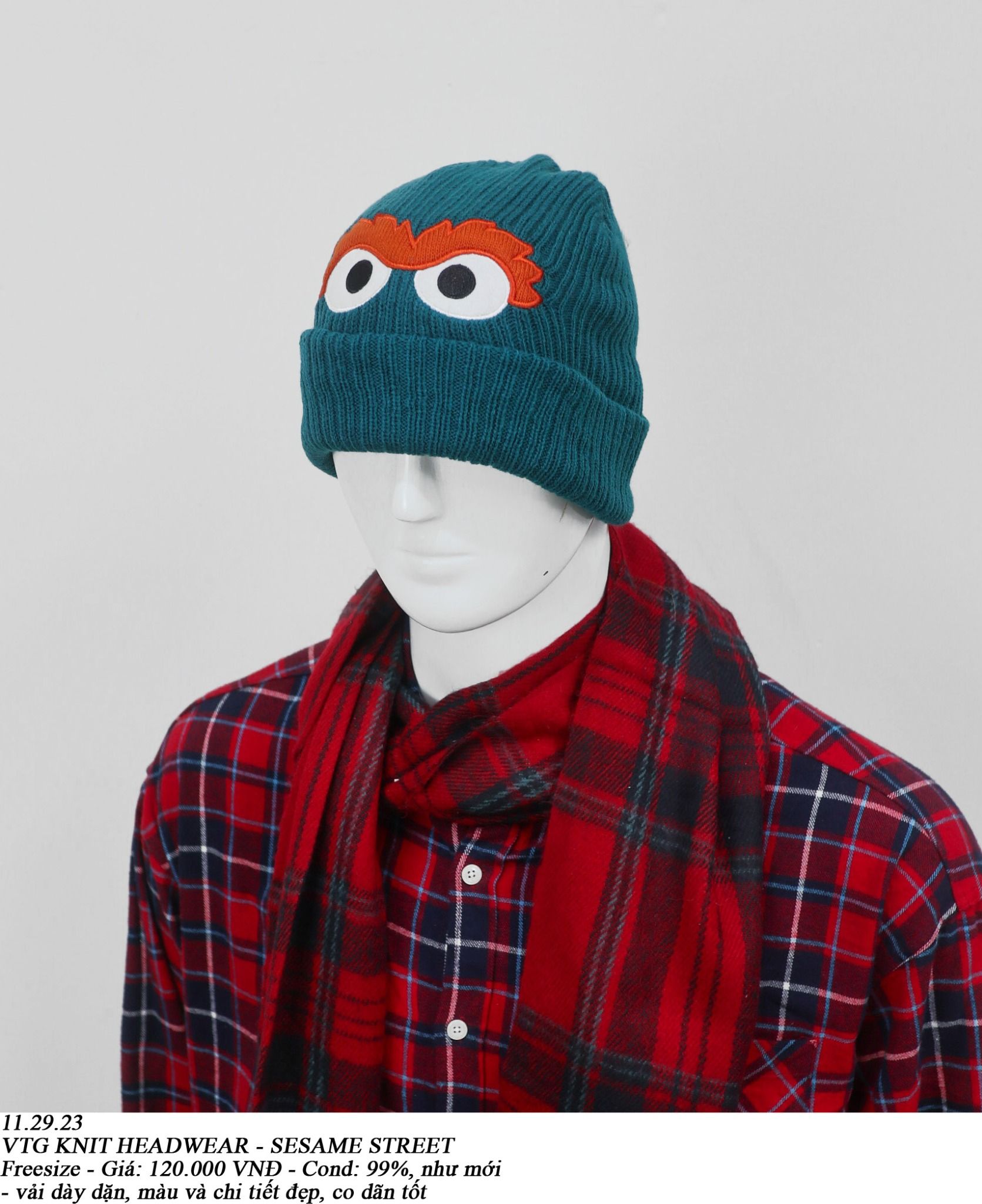 11.29.23 - VTG HEADWEAR - SESAME STREET