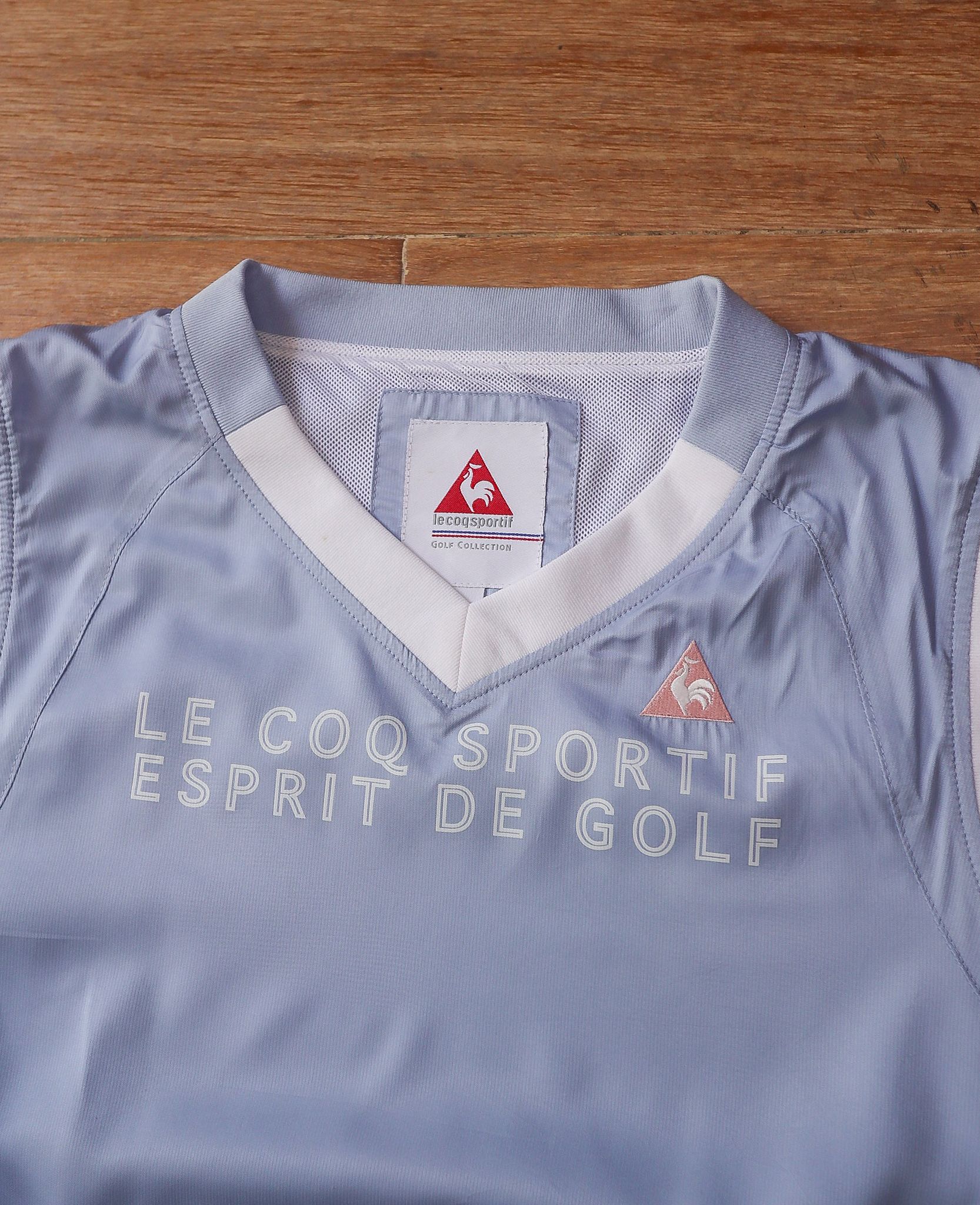 06.02.24 - VTG WINDBREAKER VEST JACKET - LE COQ SPORTIF