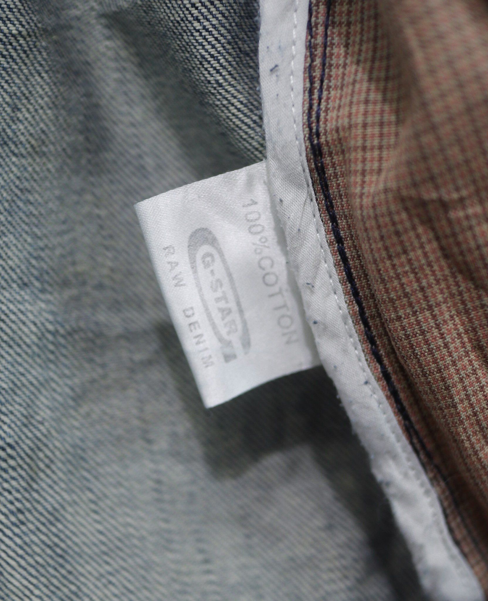 01.14.24 - VTG DENIM BIKER JACKET - G-STAR RAW