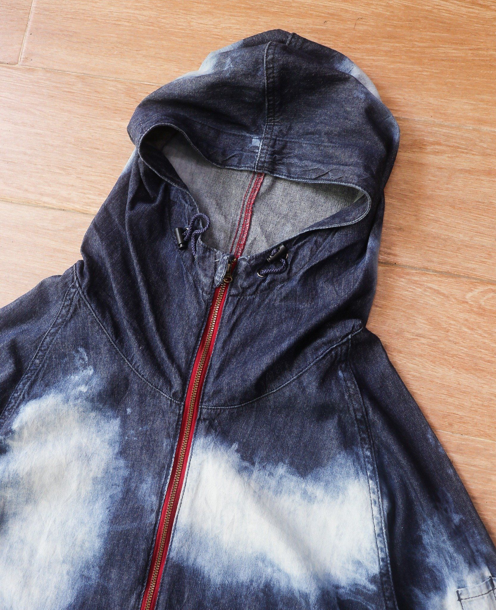 06.02.24 - VTG DENIM QUARTER ZIP JACKET - BLUE B