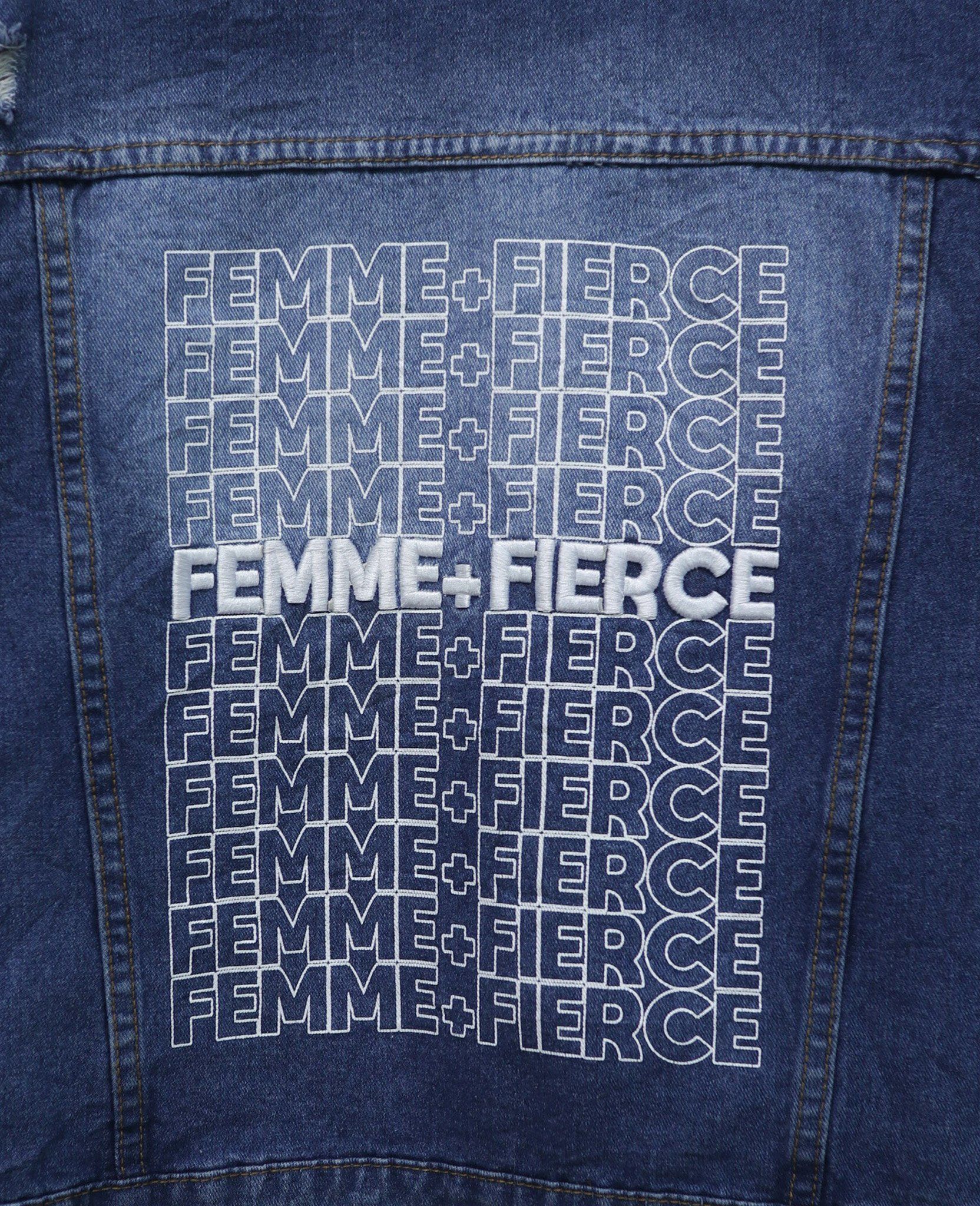 01.14.24 - VTG CROPPED DENIM JACKET - COTTON ON
