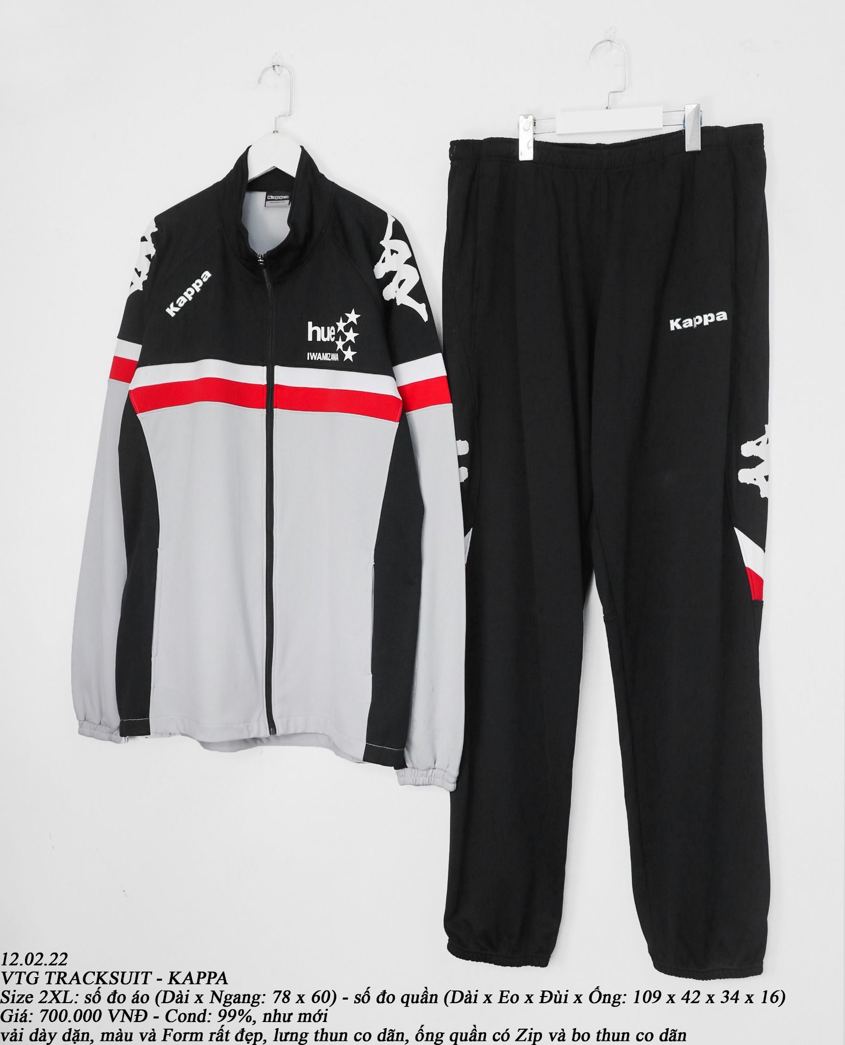 12.02.22 - VTG TRACKSUIT - KAPPA