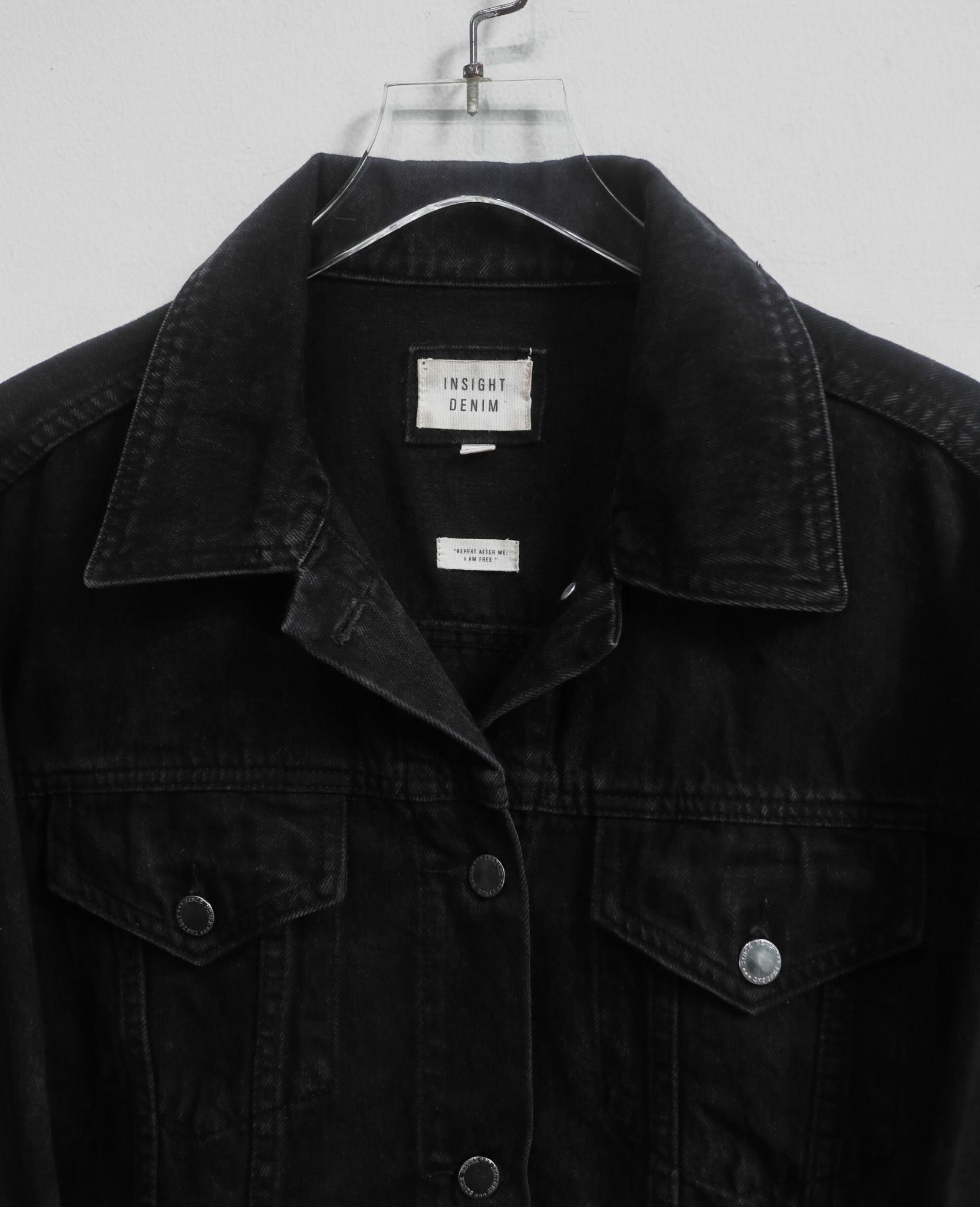 01.14.24 - VTG CROPPED DENIM JACKET - INSIGHT DENIM