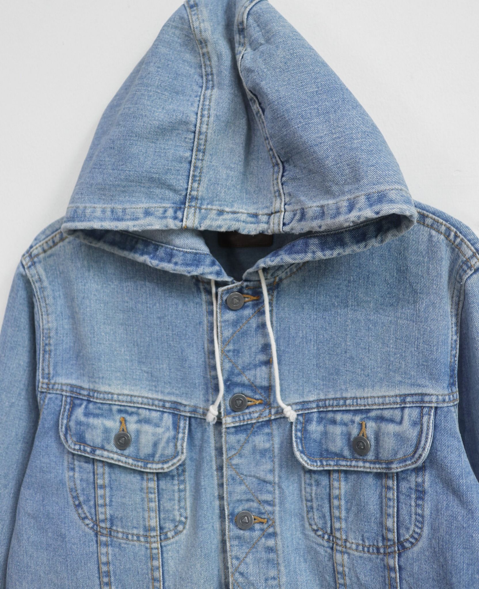 01.14.24 - VTG HOODED DENIM JACKET - ASOS