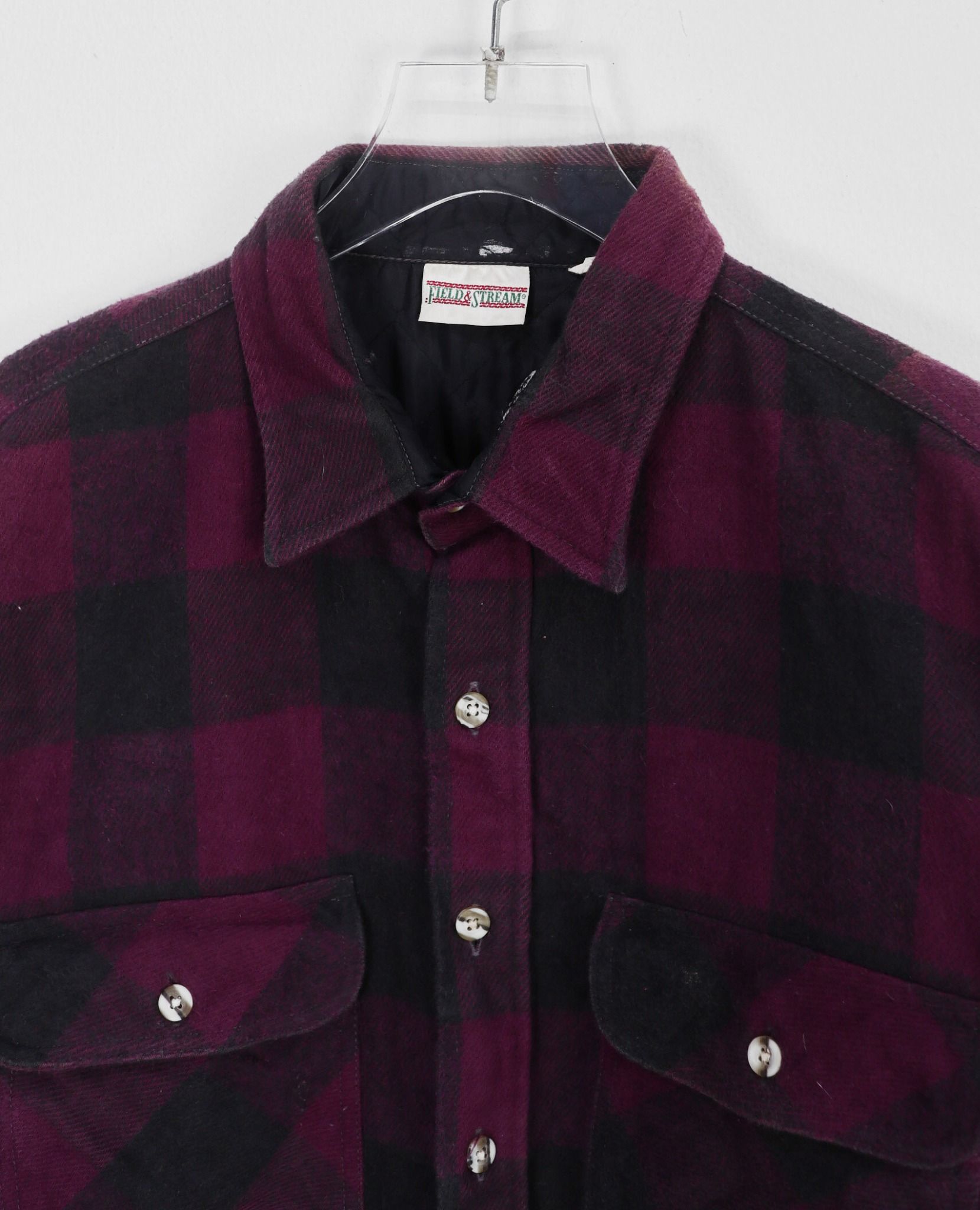 08.03.23 - VTG FLANNEL BUTTON UP SHIRT - FIELD & STREAM