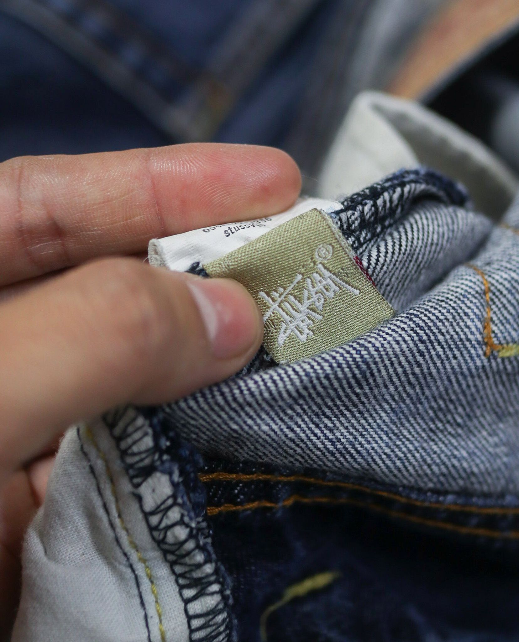 03.01.23 - VTG DENIM PANTS - STUSSY