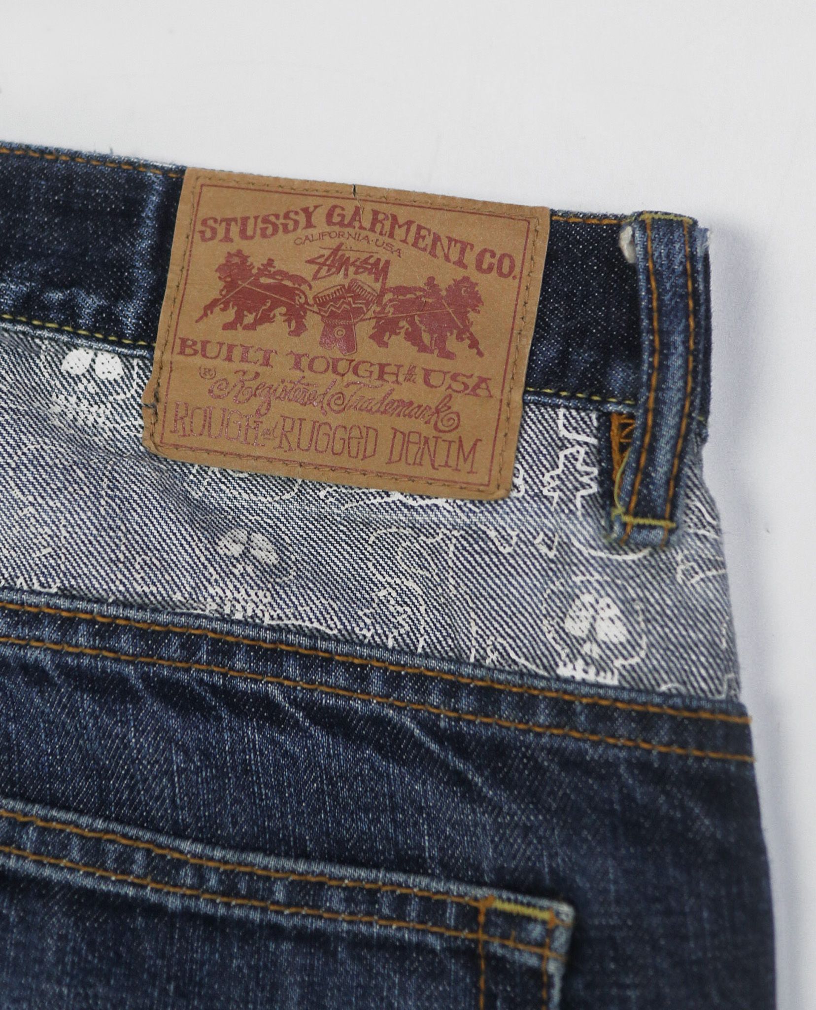 03.01.23 - VTG DENIM PANTS - STUSSY
