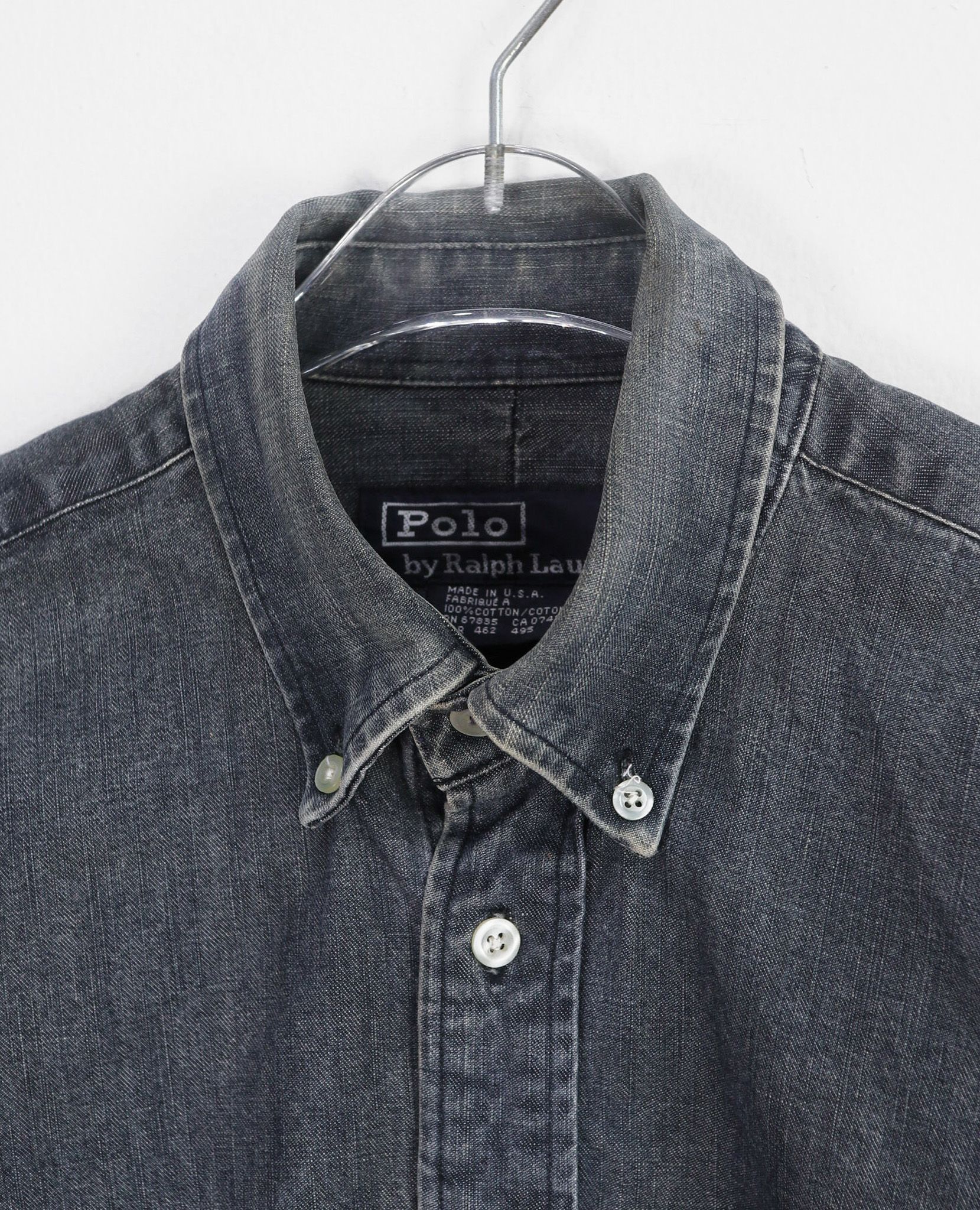 08.03.23 - VTG DENIM BUTTON UP SHIRT - POLO by RALPH LAUREN