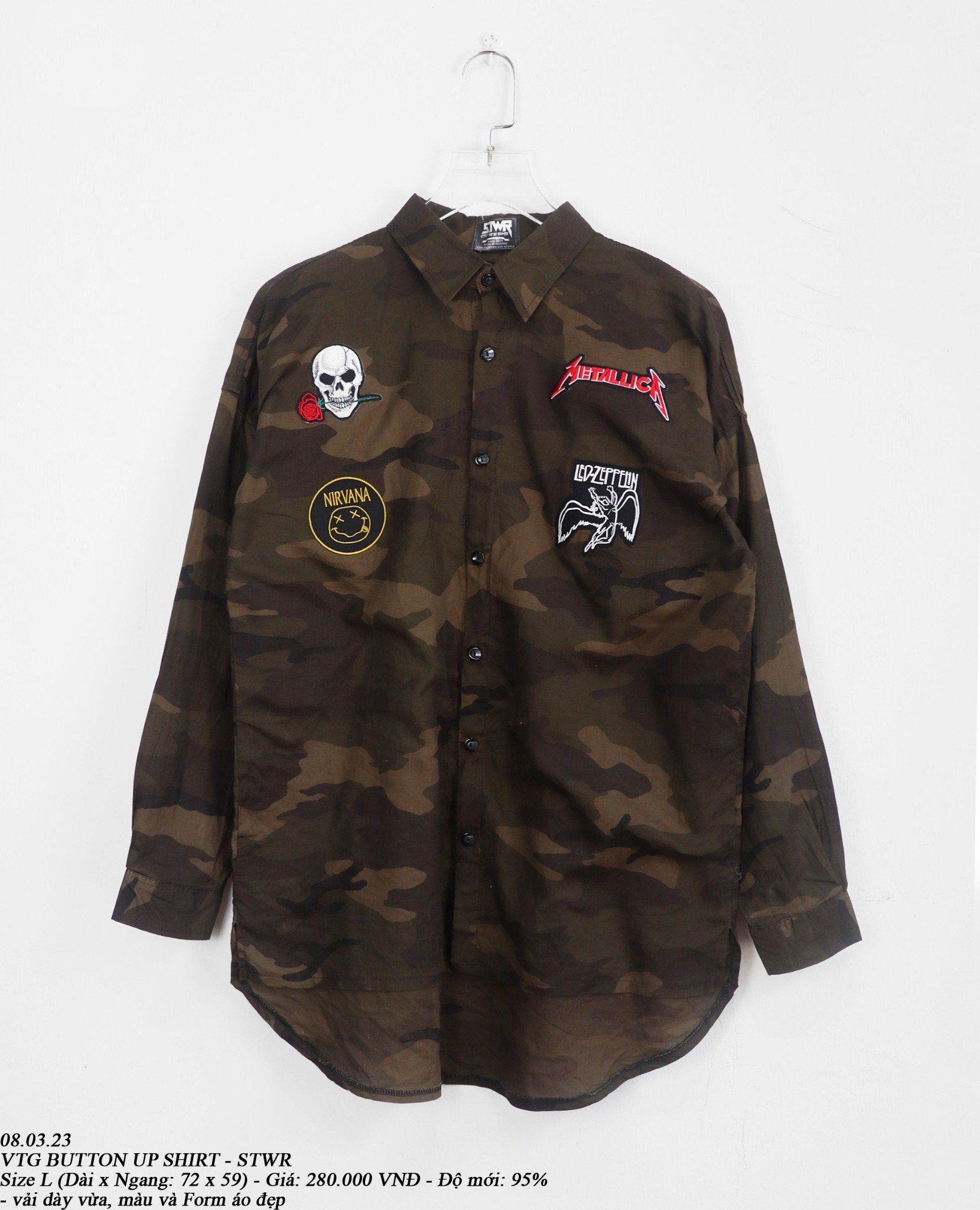 08.03.23 - VTG BUTTON UP SHIRT - STWR