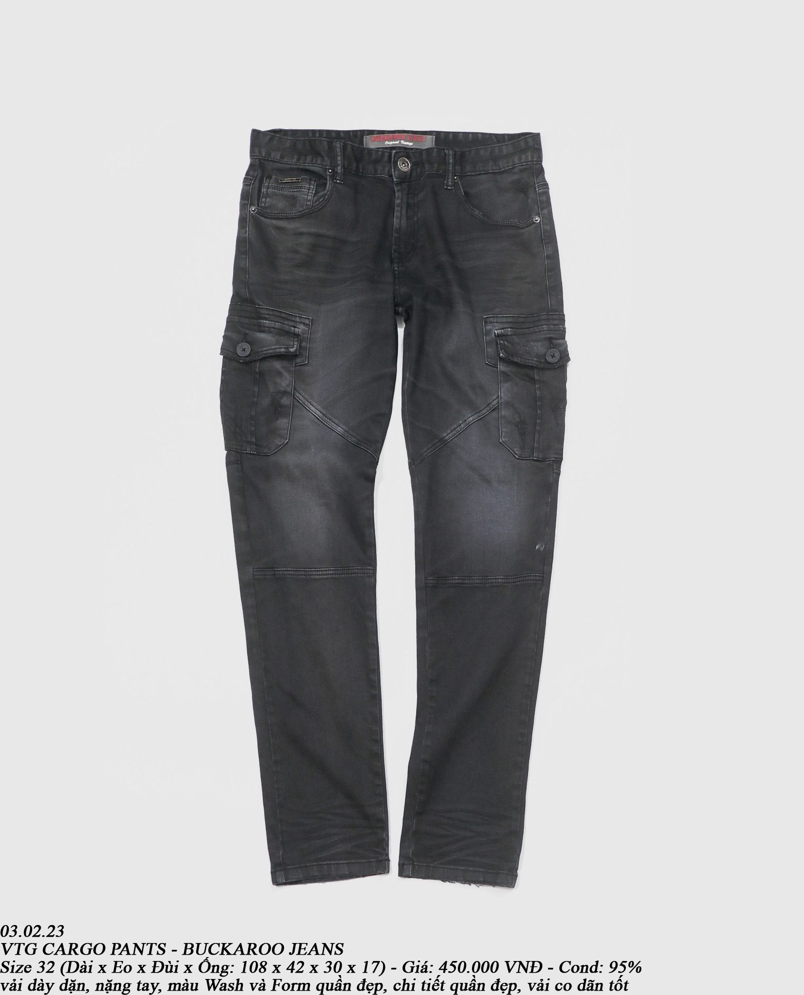 03.01.23 - VTG CARGO PANTS - BUCKAROO JEANS