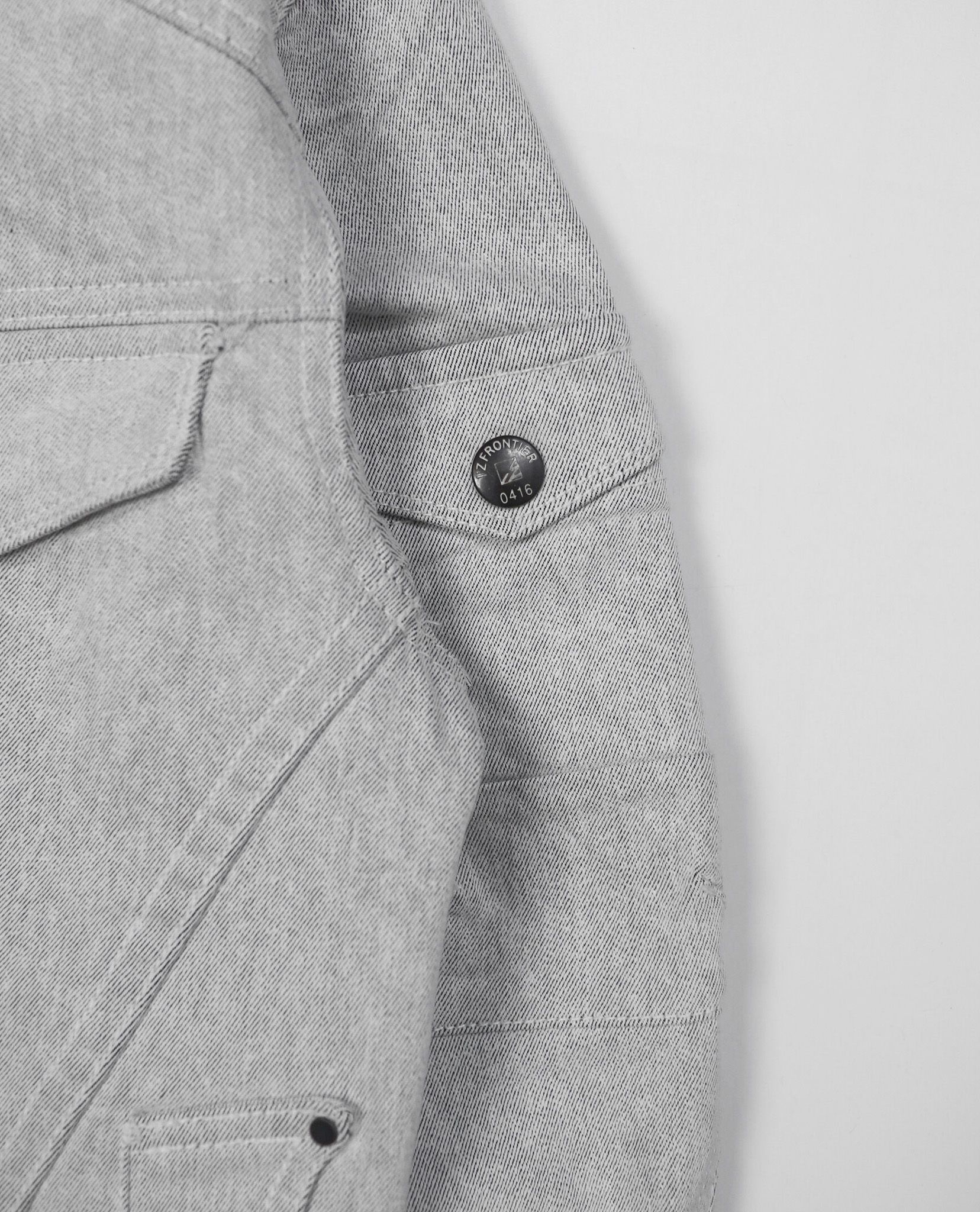 03.02.23 - VTG CROPPED TWILL RIDER JACKET - I'Z FRONTIER