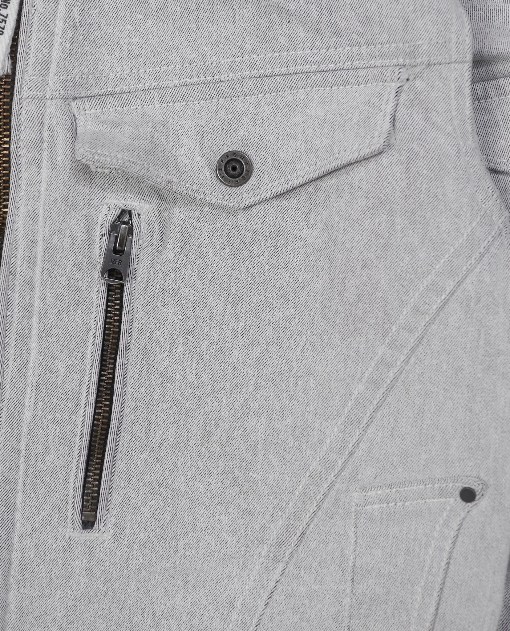 03.02.23 - VTG CROPPED TWILL RIDER JACKET - I'Z FRONTIER