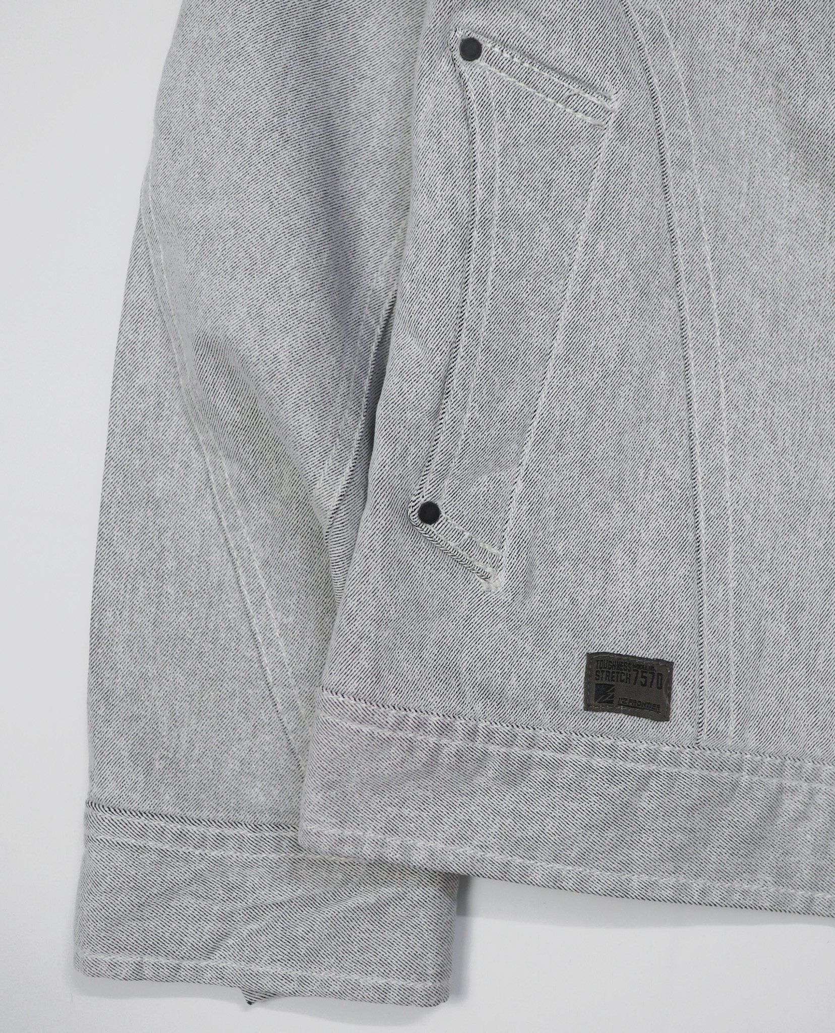 03.02.23 - VTG CROPPED TWILL RIDER JACKET - I'Z FRONTIER