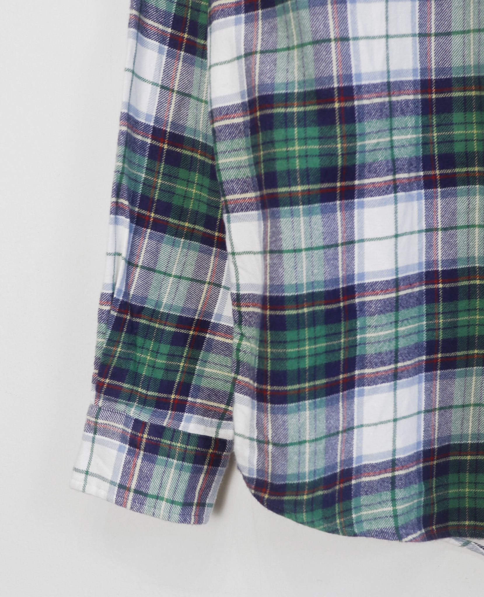 08.03.23 - VTG FLANNEL BUTTON UP SHIRT - LANDS END