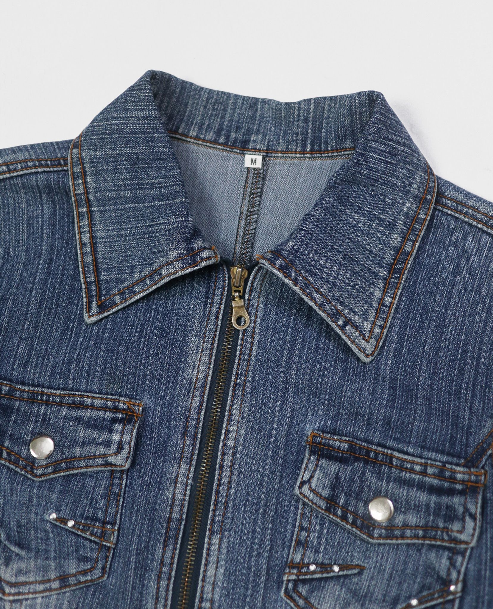 03.02.23 - VTG CROPPED DENIM JACKET