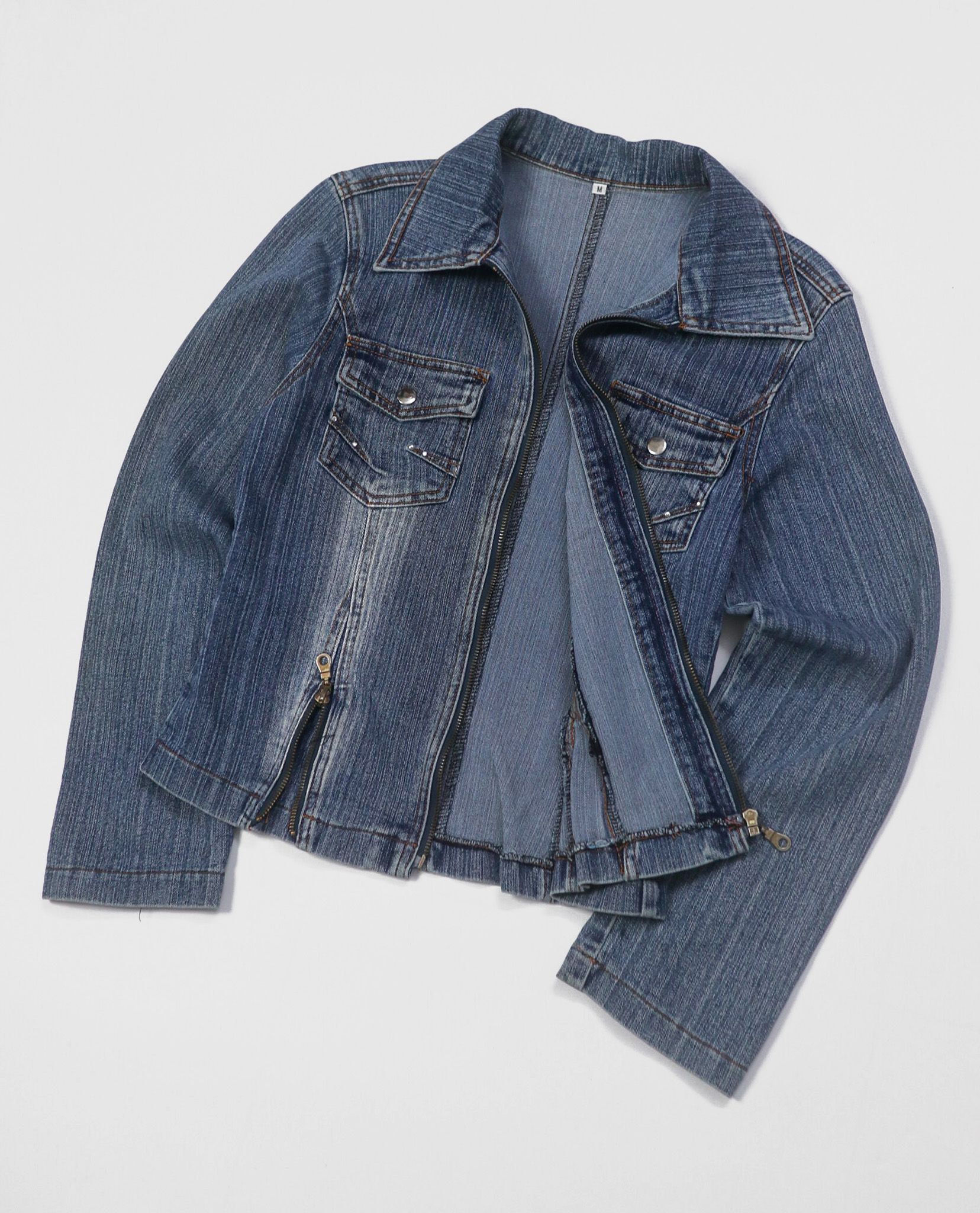 03.02.23 - VTG CROPPED DENIM JACKET