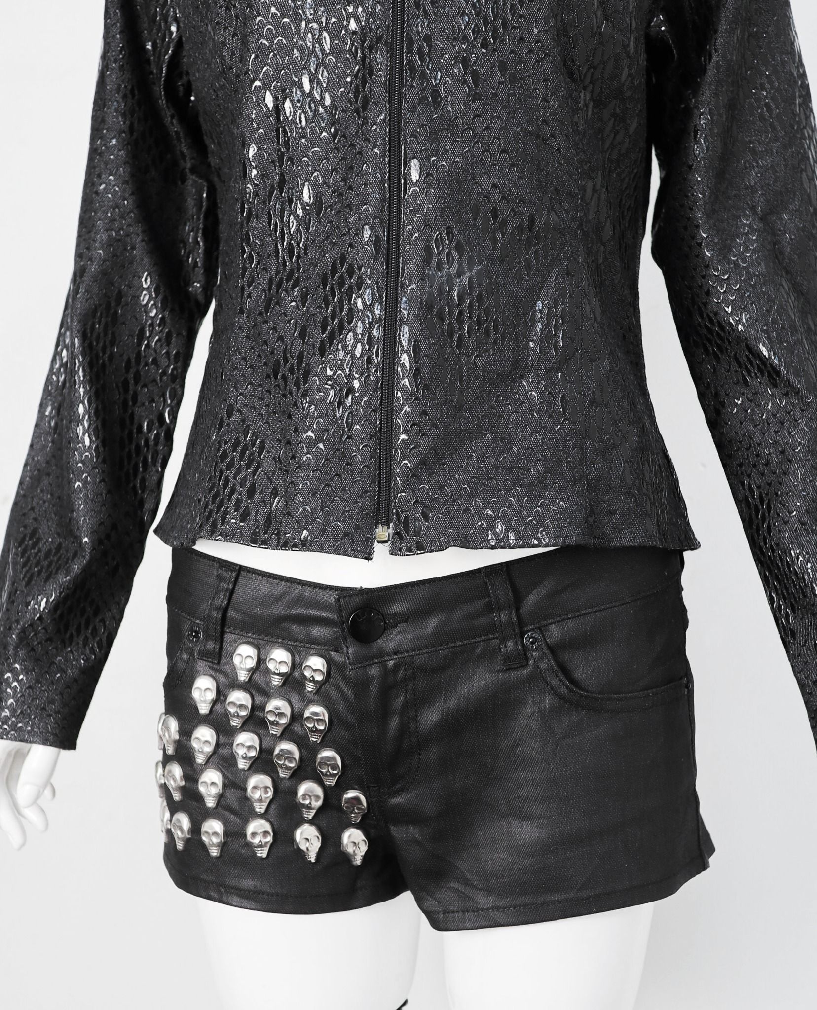 11.30.22 - VTG CROPPED BLOUSON JACKET - ANNE FONTAINE PARIS