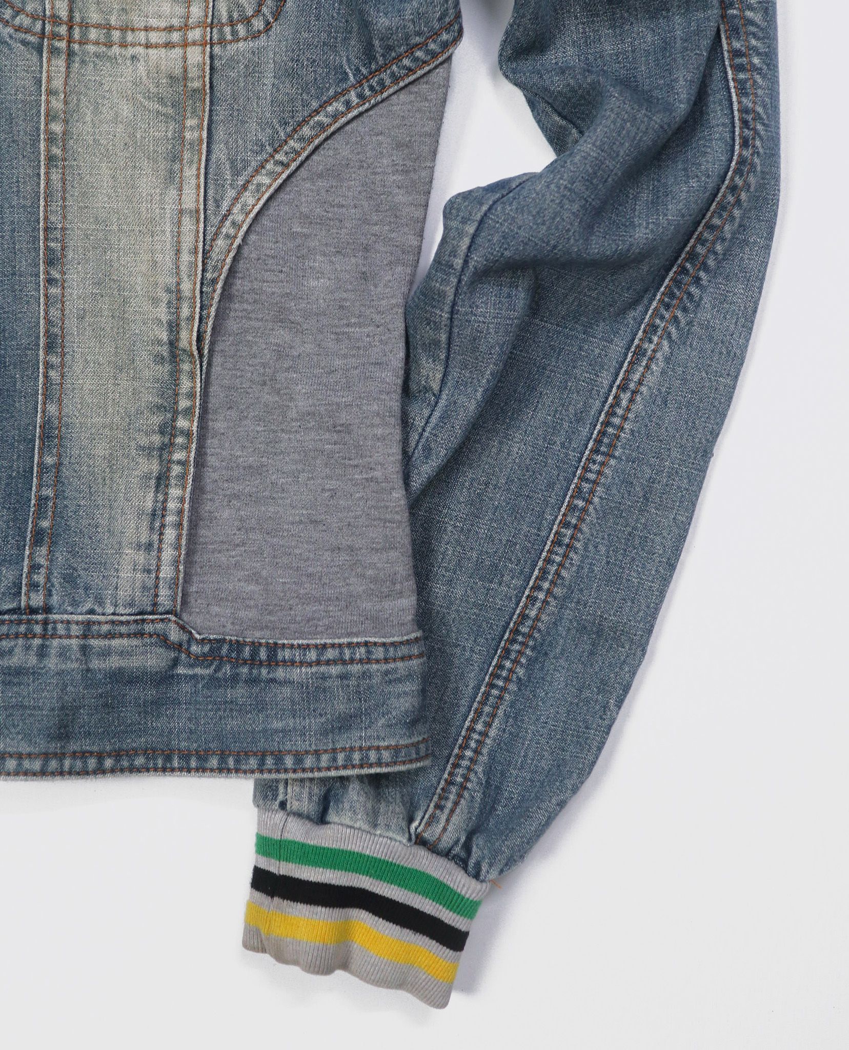 03.02.23 - VTG CROPPED DENIM JACKET - DOLCE & GABBANA REGGAE 76