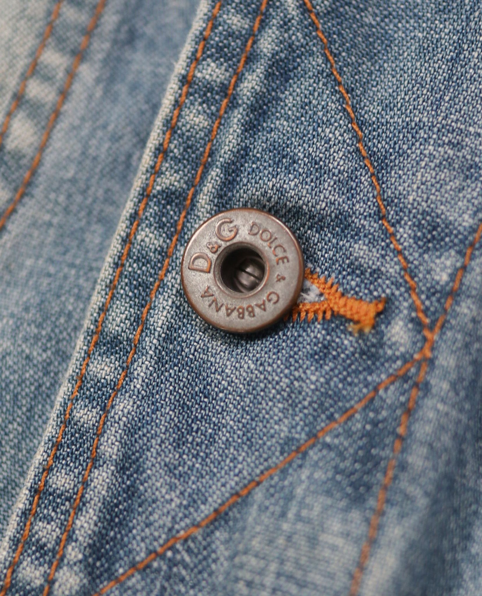 03.02.23 - VTG CROPPED DENIM JACKET - DOLCE & GABBANA REGGAE 76