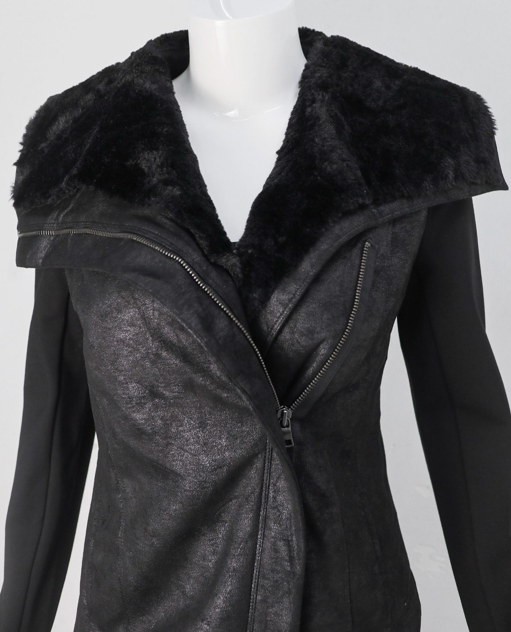 11.30.22 - VTG CROPPED WAXED JACKET - ARMANI EXCHANGE