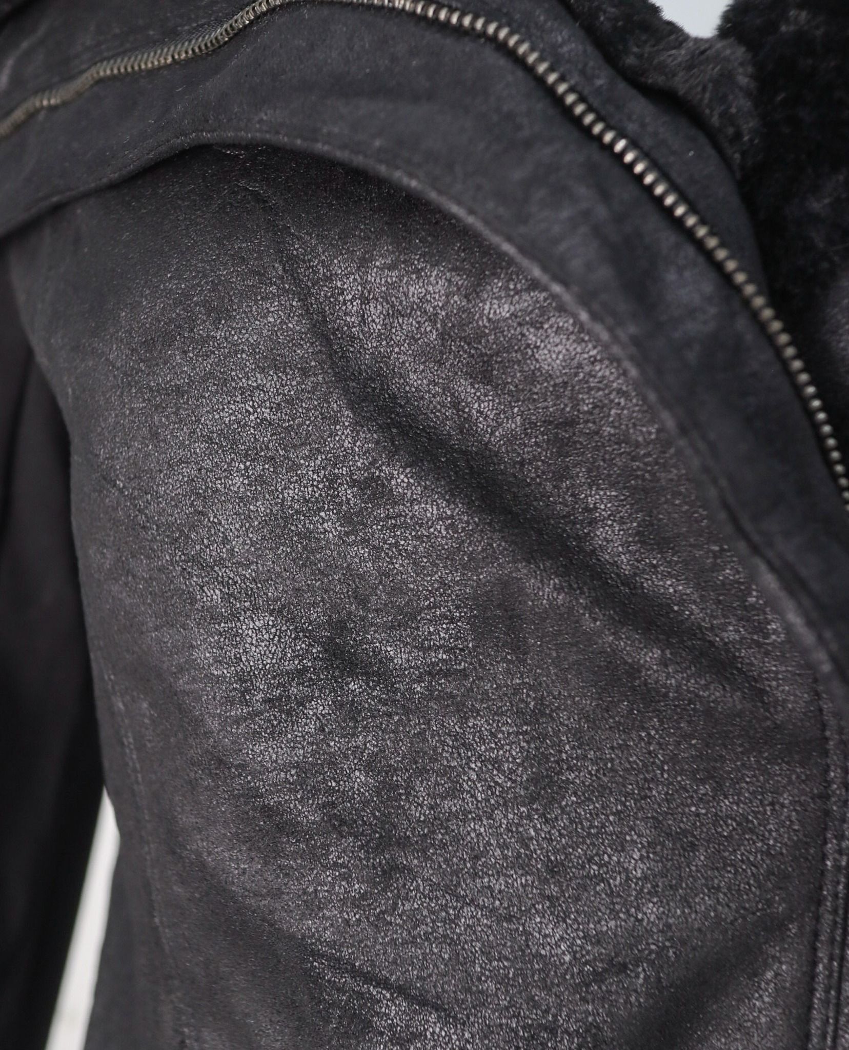 11.30.22 - VTG CROPPED WAXED JACKET - ARMANI EXCHANGE