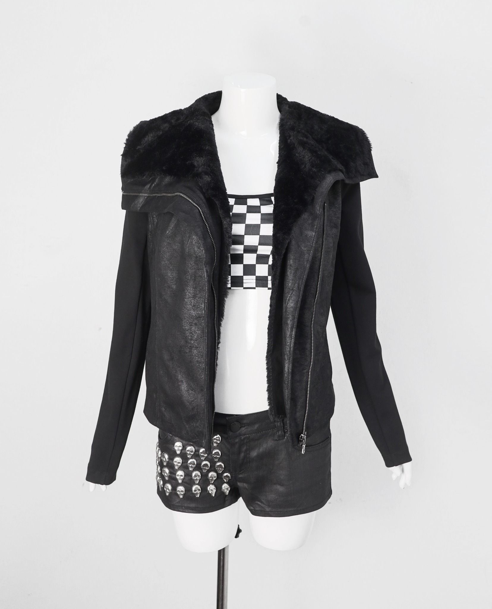 11.30.22 - VTG CROPPED WAXED JACKET - ARMANI EXCHANGE