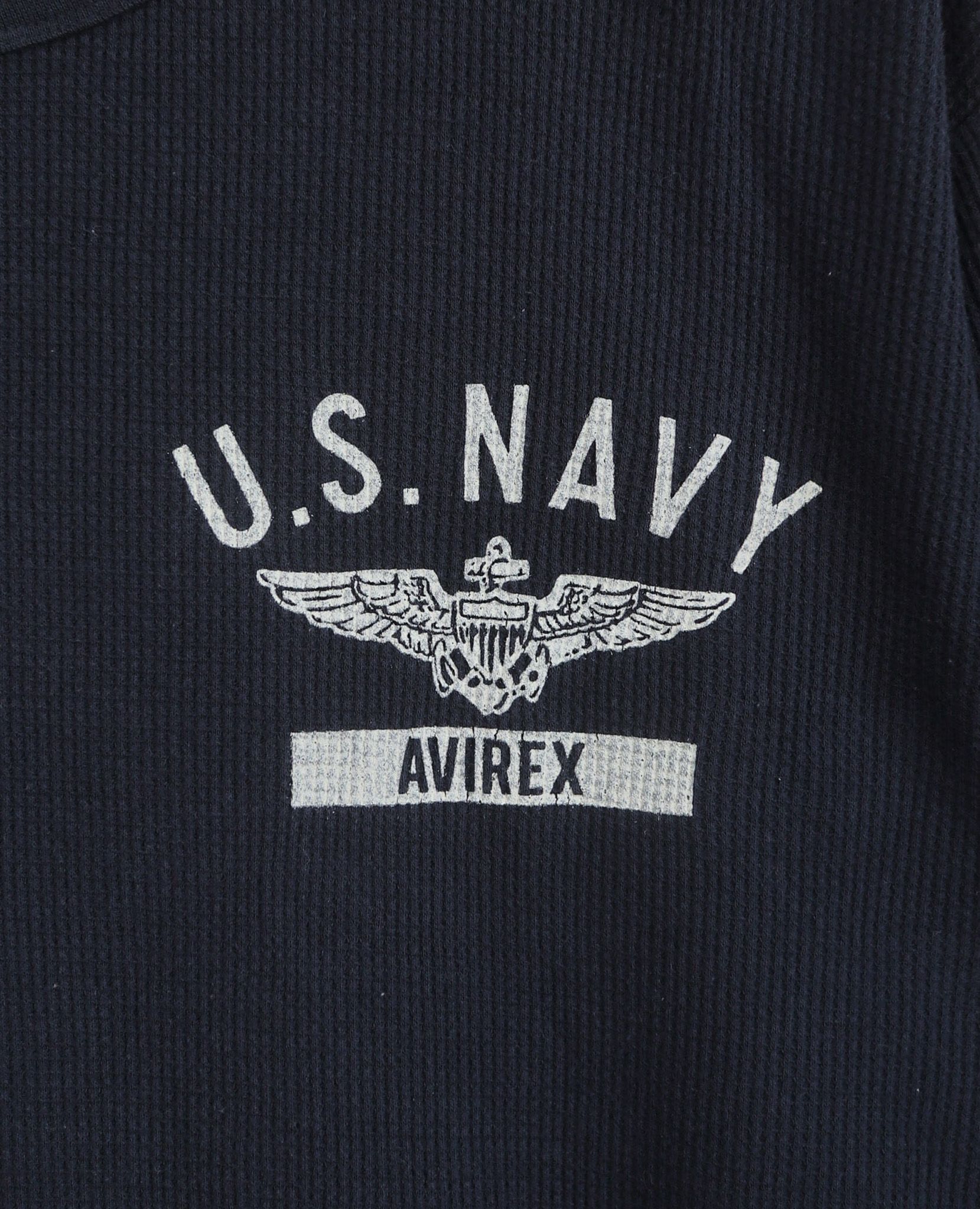 07.26.23 - VTG WAFFLE LONGSLEEVE SHIRT - AVIREX