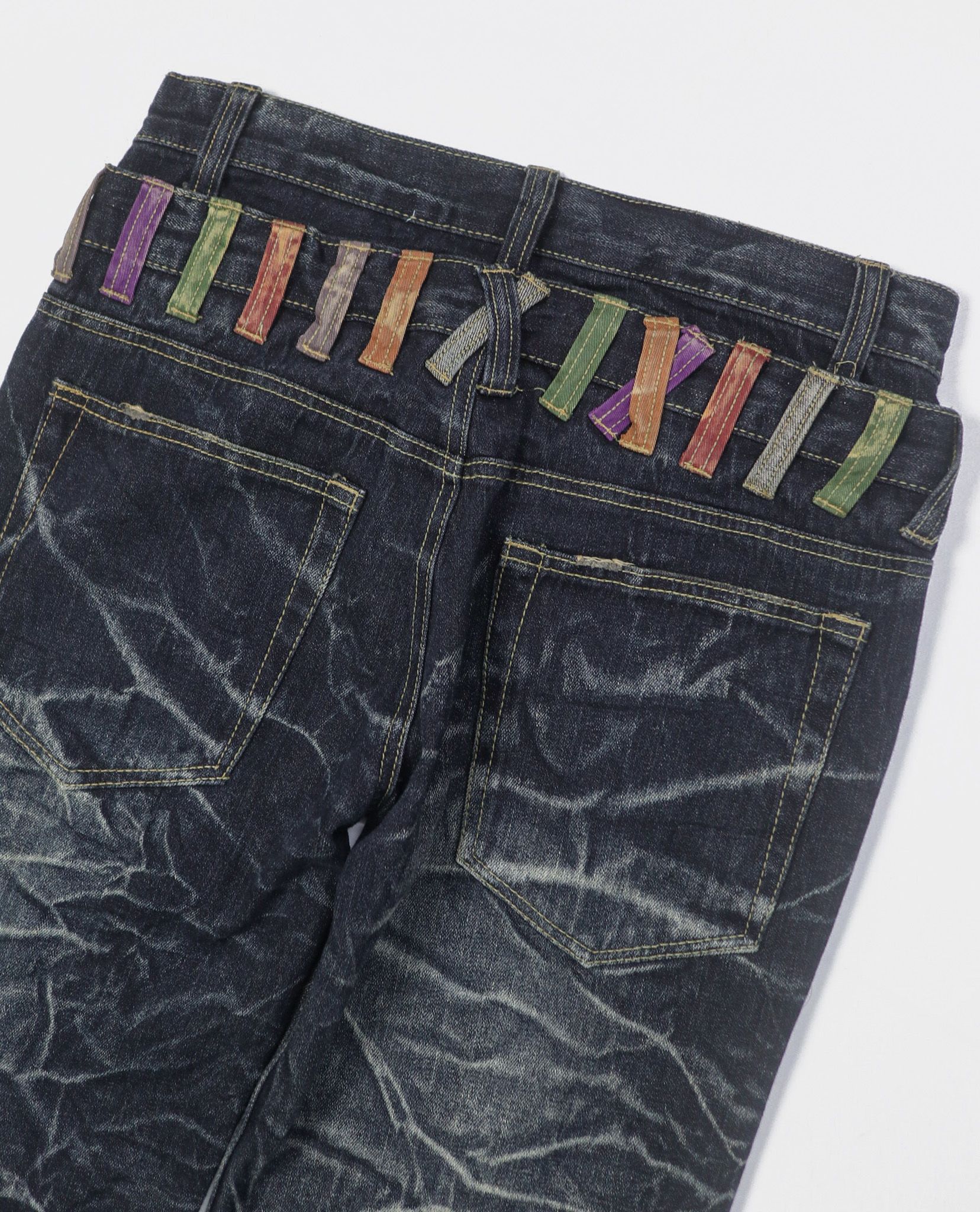 03.03.23 - VTG DOUBLE WAIST DENIM PANTS - NYLAUS CLOTHING
