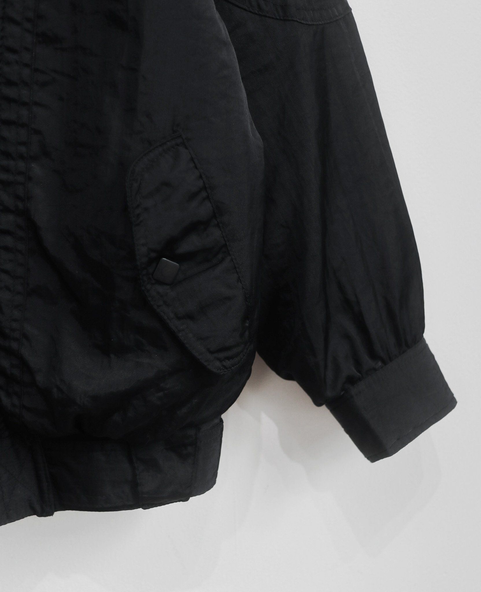 01.07.24 - VTG DOUBLE LAYERED NYLON BOMBER JACKET - WOODWIND