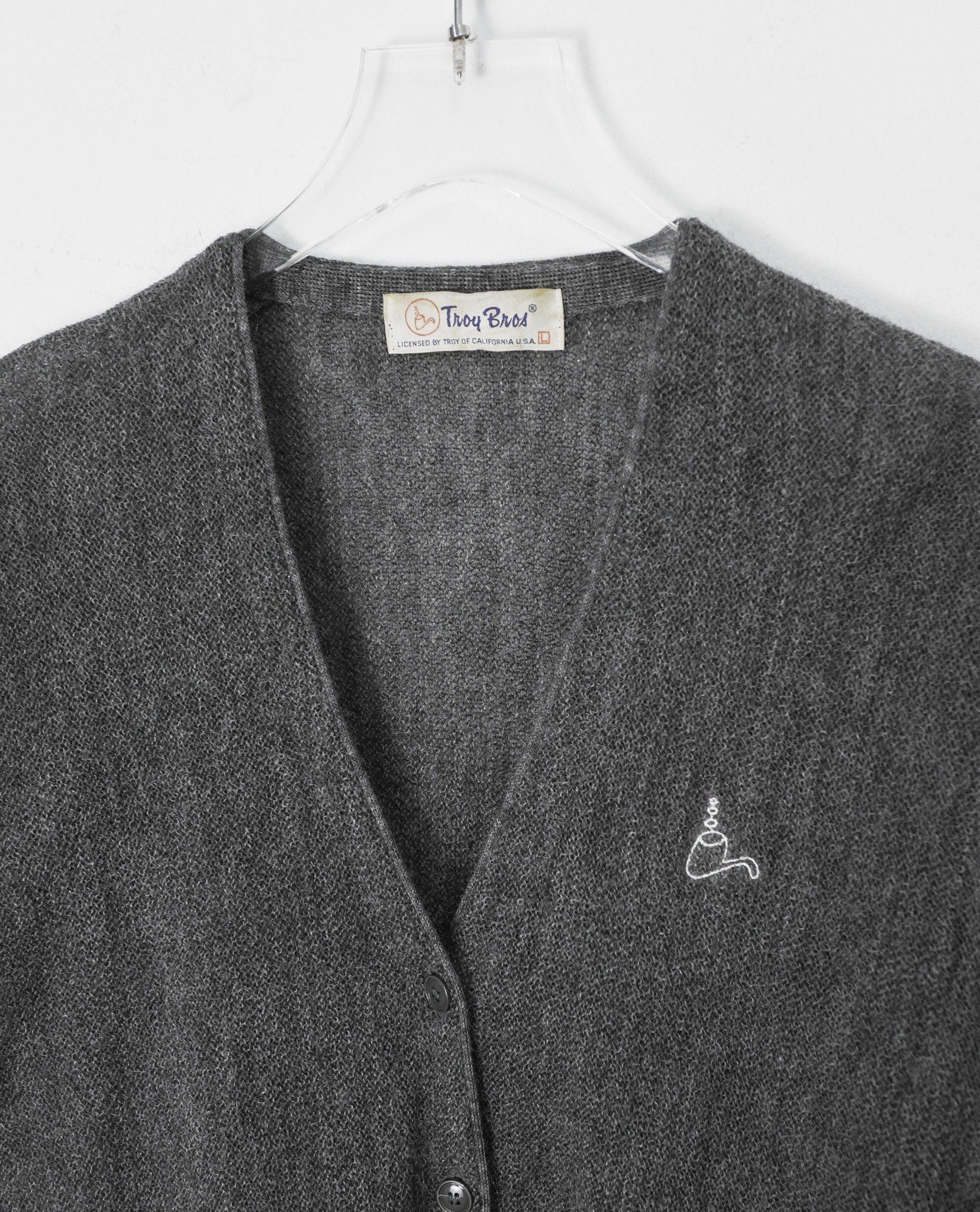 12.06.22 - VTG KNIT CARDIGAN JACKET - TROY BROS