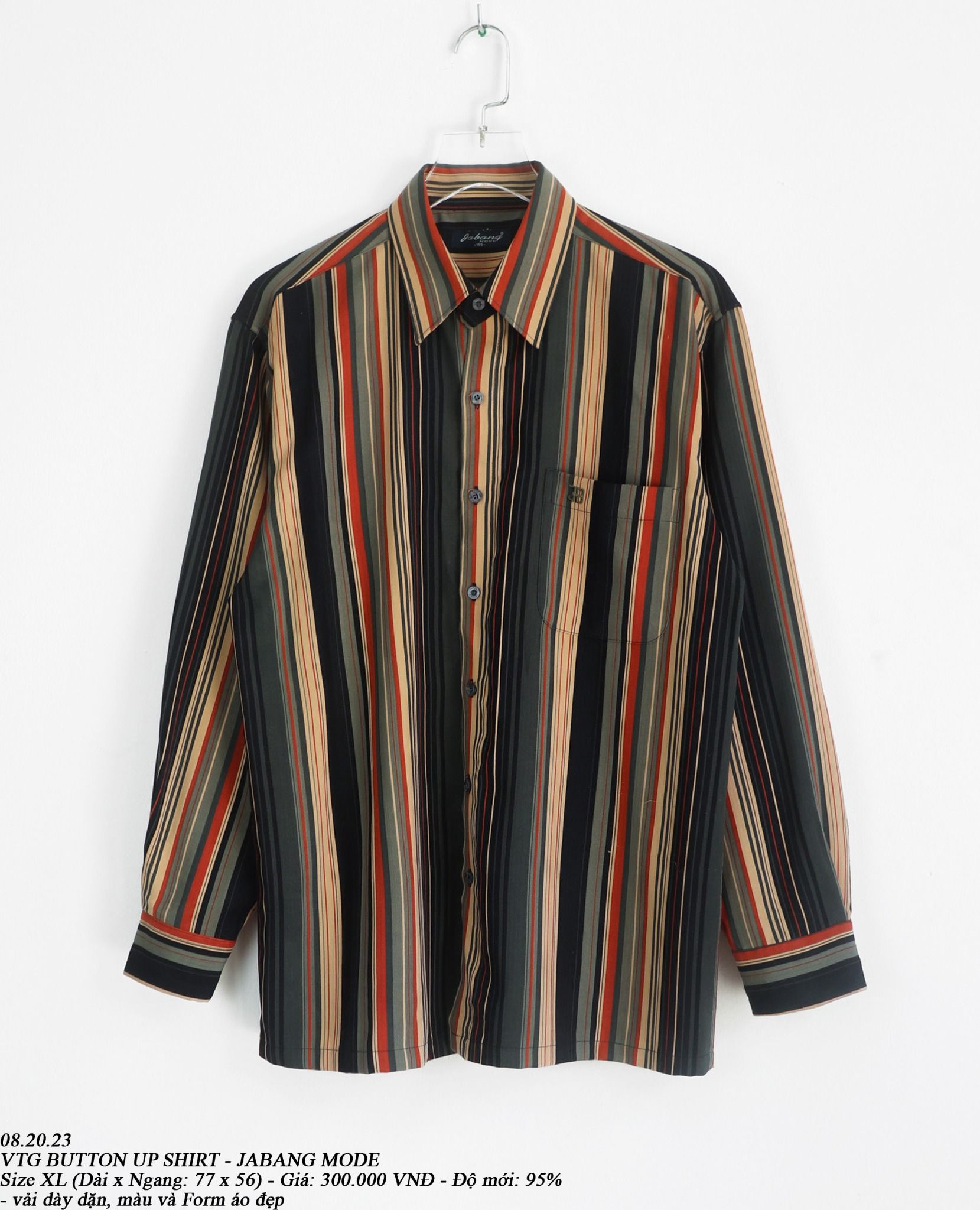 08.20.23 - VTG BUTTON UP SHIRT - JABANG MODE