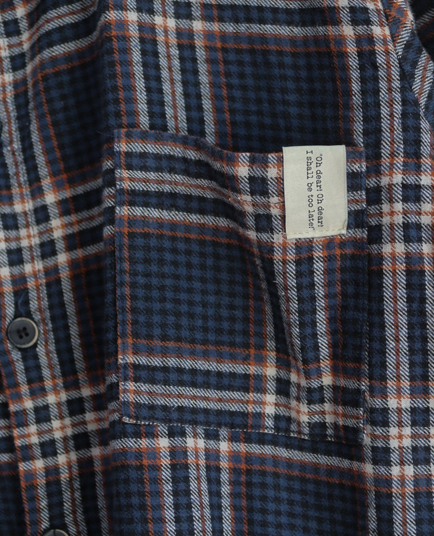 08.20.23 - VTG FLANNEL BUTTON UP SHIRT - WU PROJECT