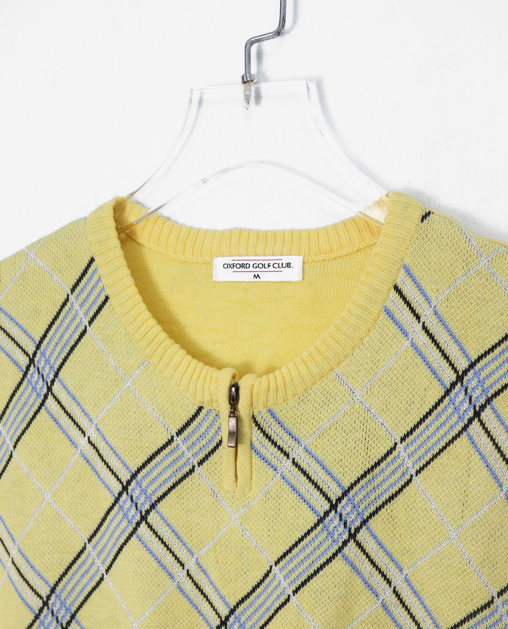 12.06.22 - VTG KNIT VEST - OXFORD GOLF CLUB