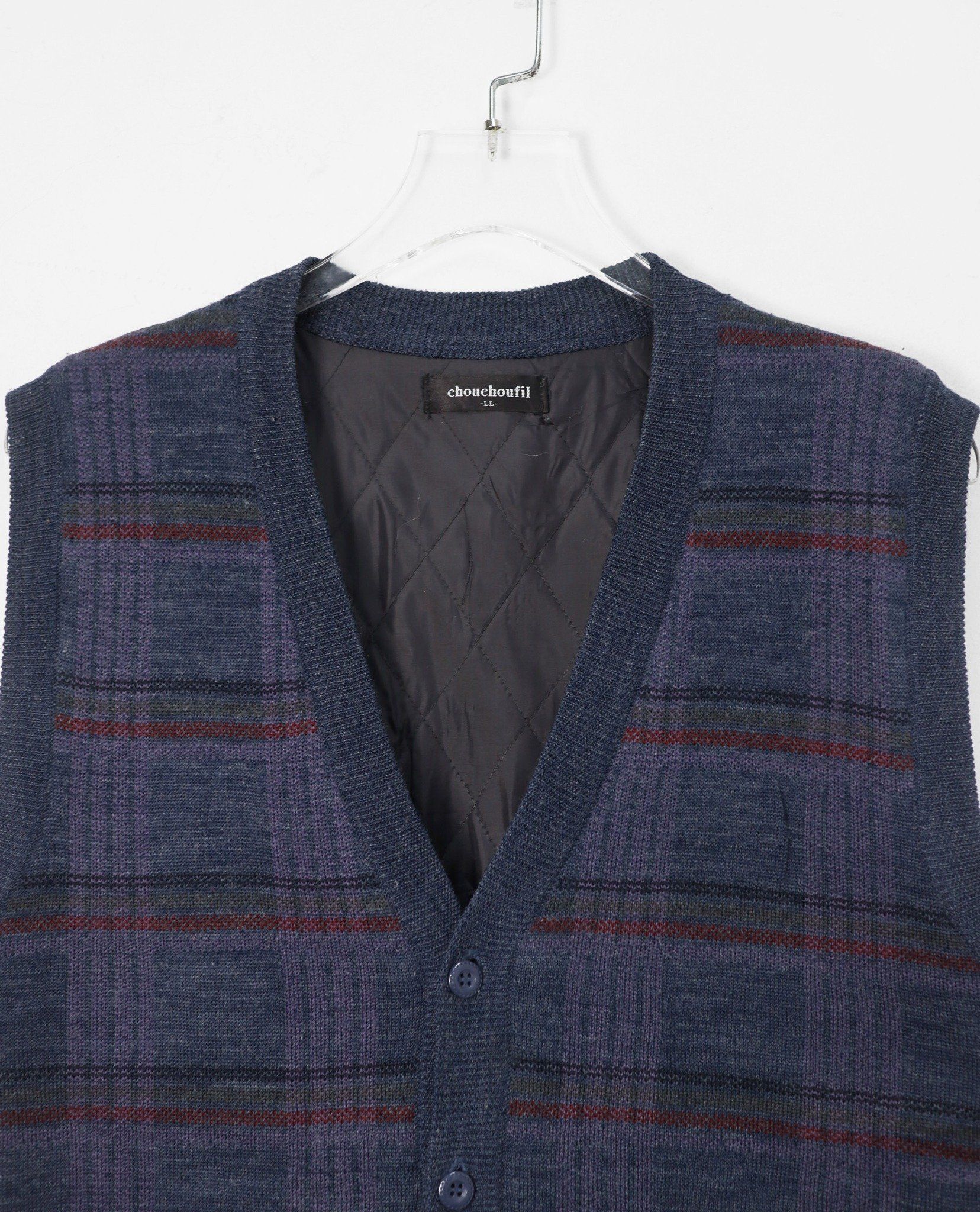12.06.22 - VTG KNIT VEST - CHOUCHOUFIL