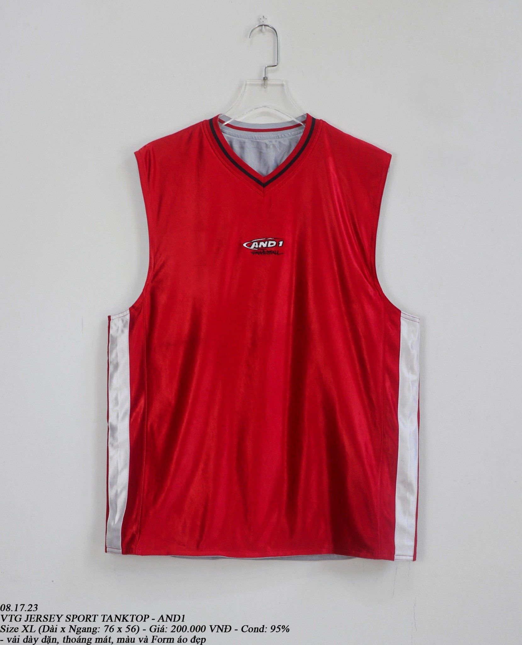 08.17.23 - VTG JERSEY SPORT TANKTOP - AND1