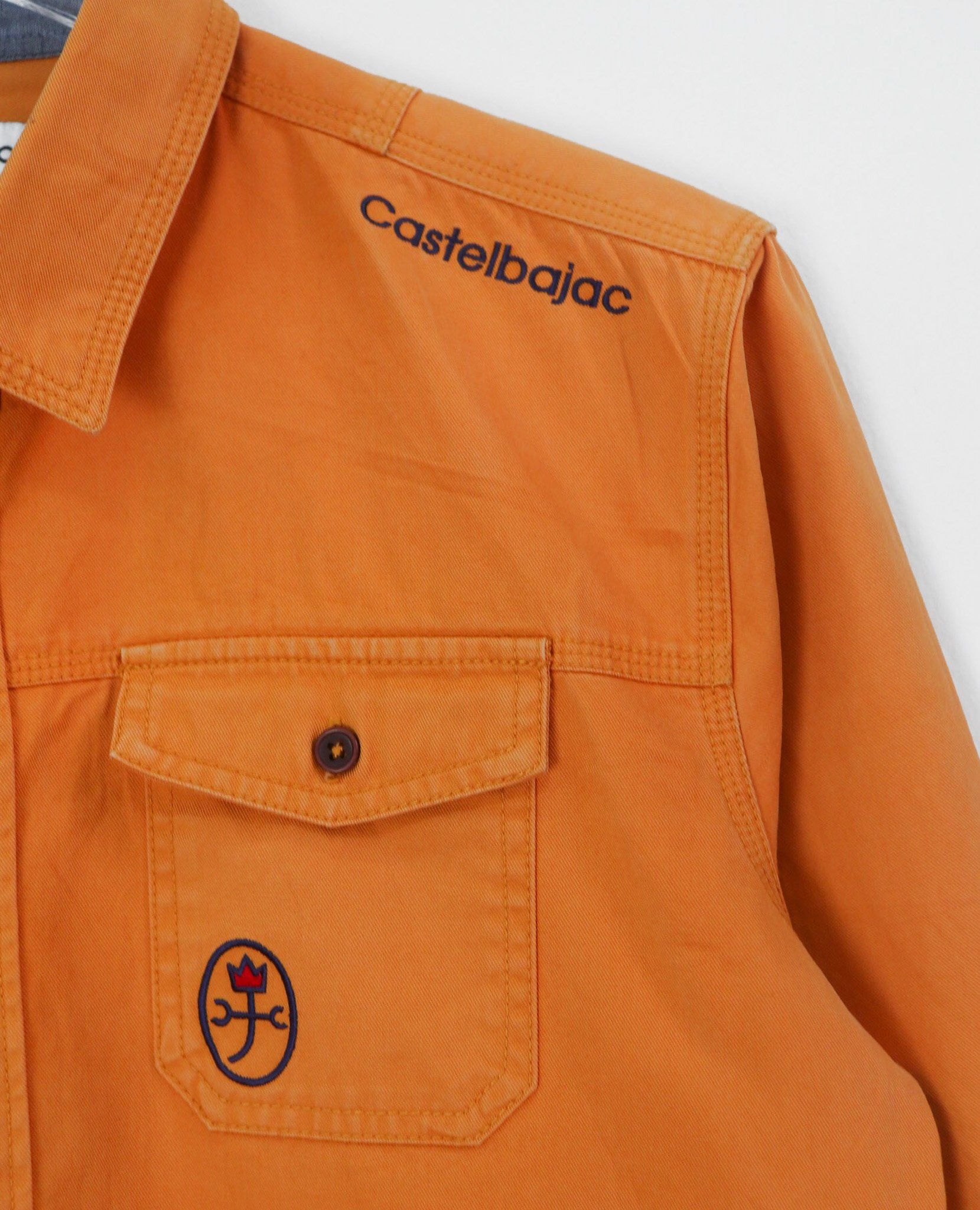 08.20.23 - VTG TWILL BUTTON UP SHIRT - CASTELBAJAC