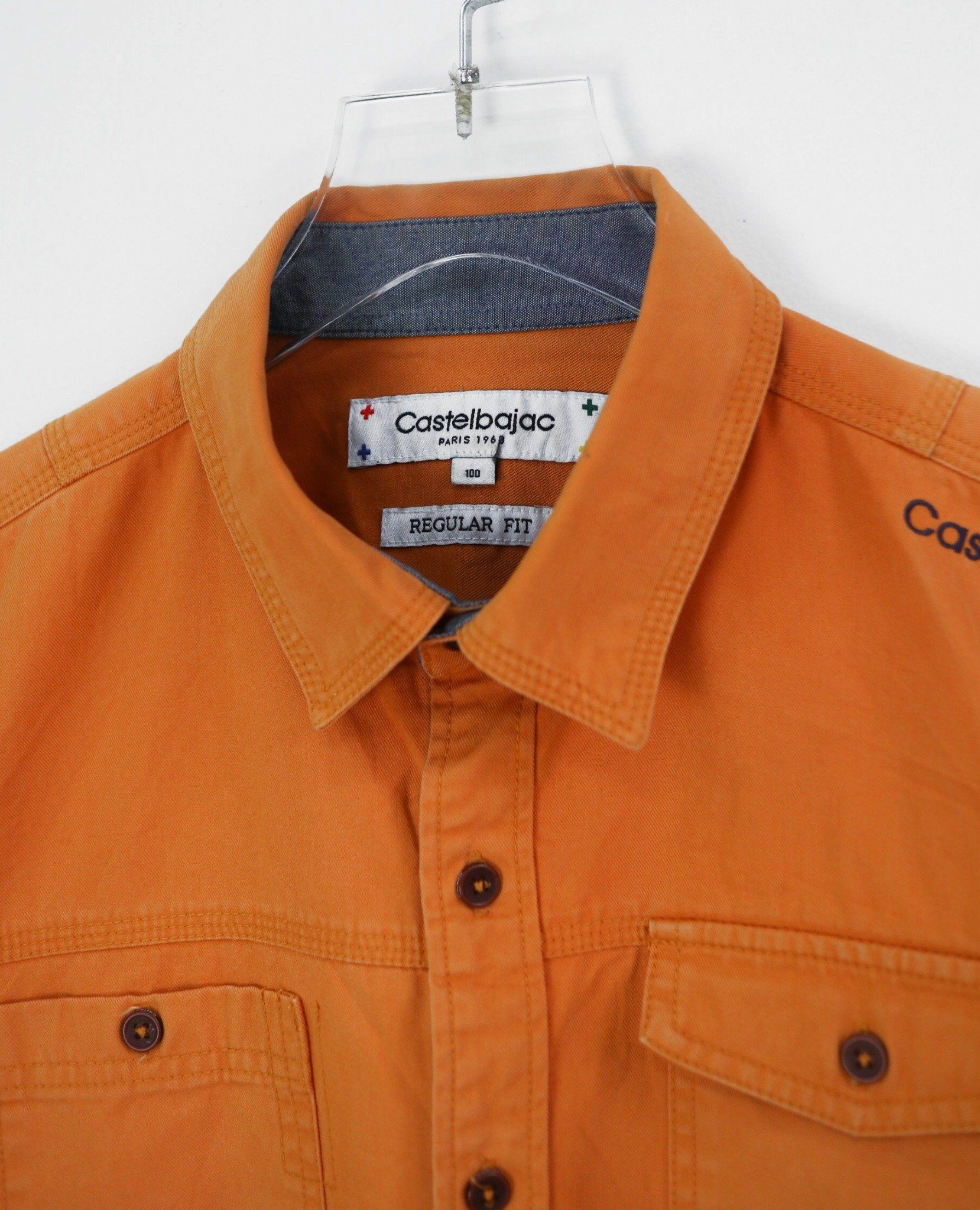 08.20.23 - VTG TWILL BUTTON UP SHIRT - CASTELBAJAC