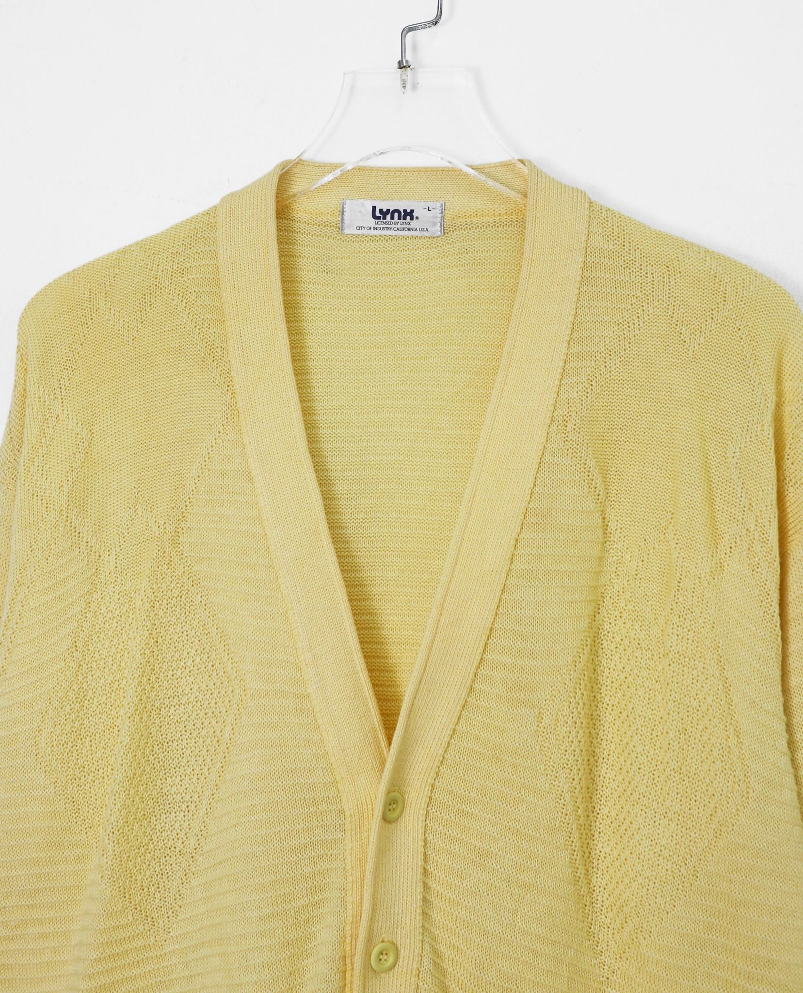 12.06.22 - VTG KNIT CARDIGAN JACKET - LYNX