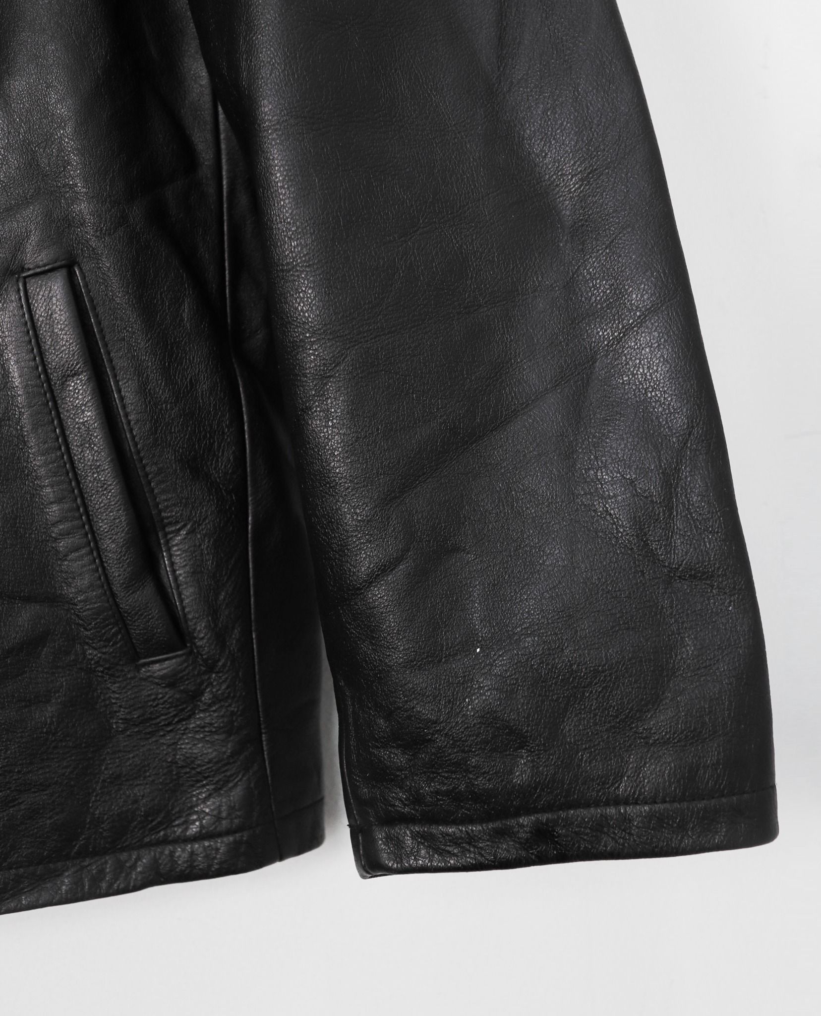01.14.23 - VTG REAL LEATHER BLOUSON JACKET - LESJOURS