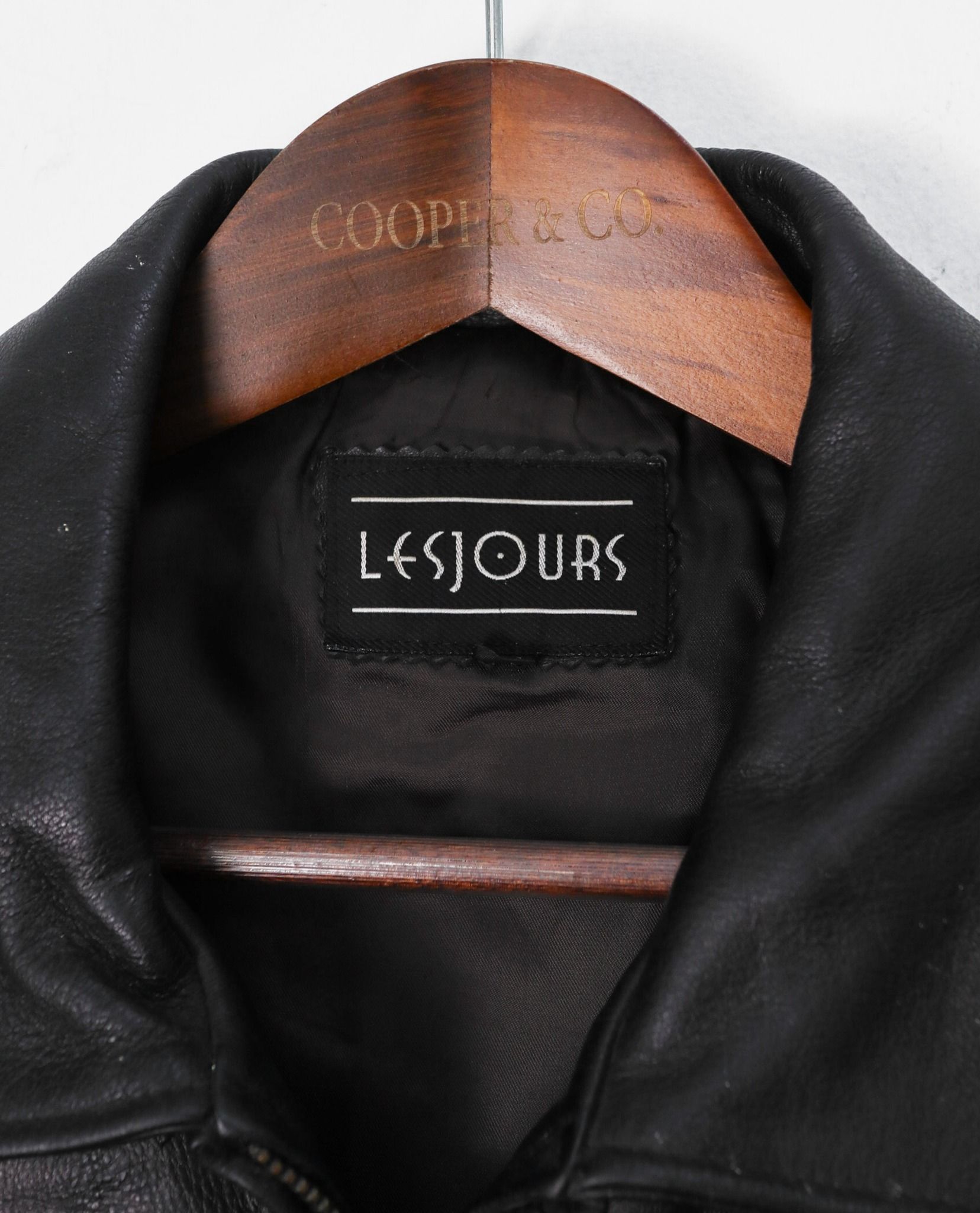 01.14.23 - VTG REAL LEATHER BLOUSON JACKET - LESJOURS