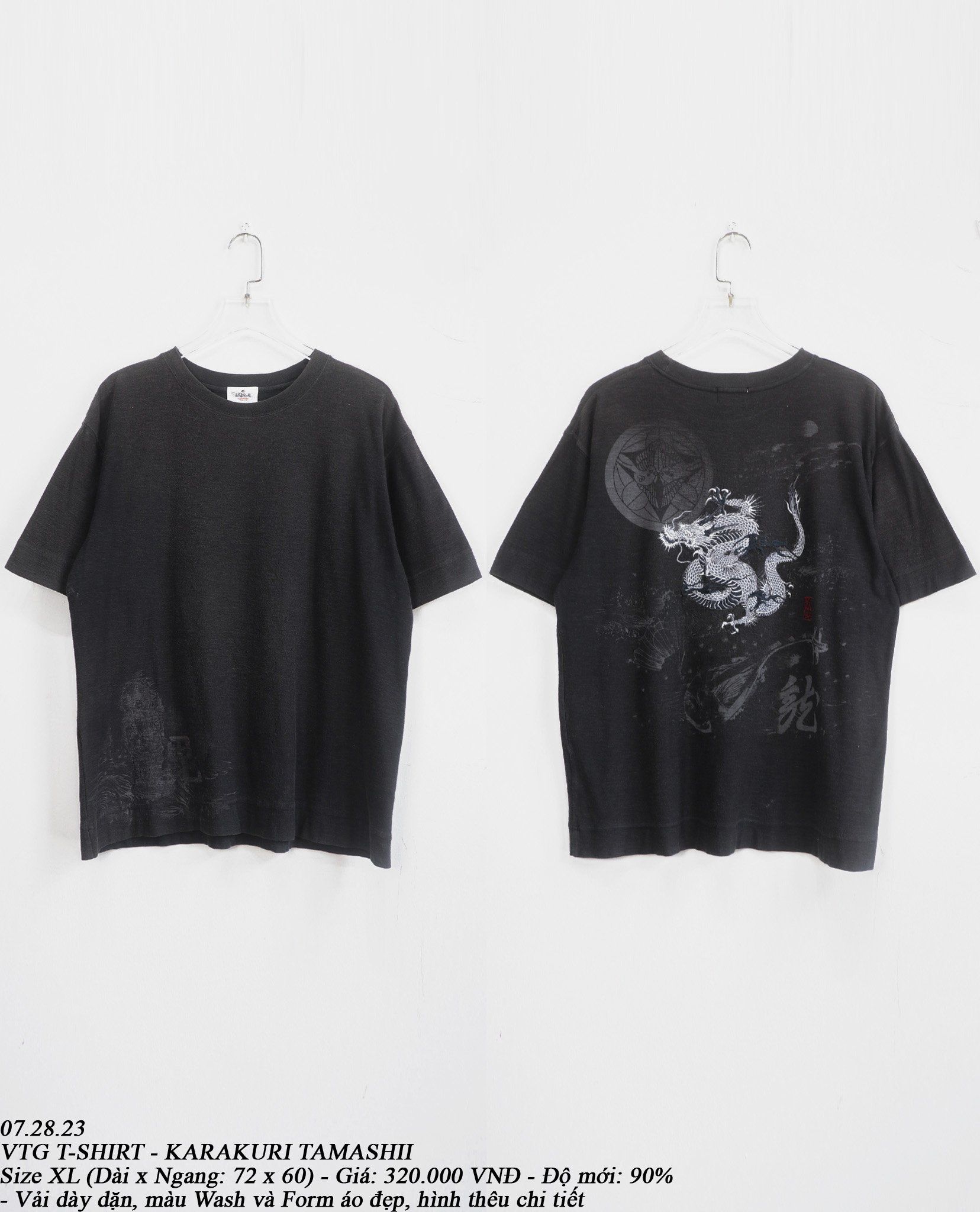 07.28.23 - VTG T-SHIRT - KARAKURI TAMASHI