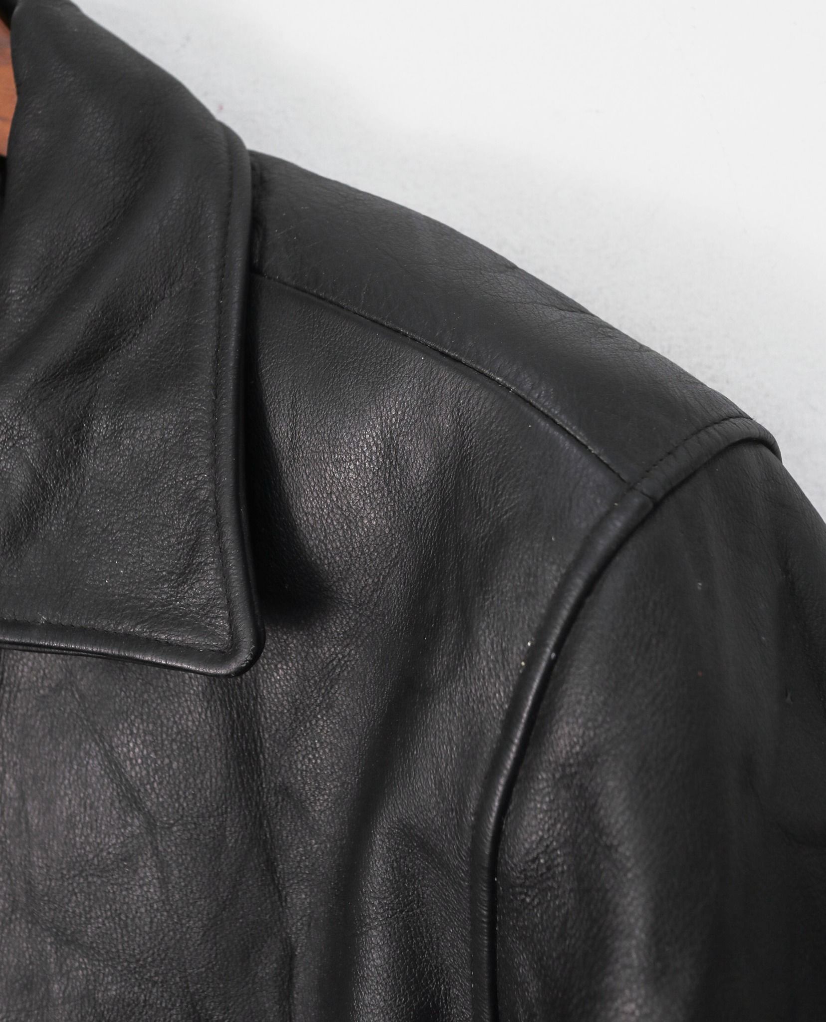 01.14.23 - VTG REAL LEATHER BLOUSON JACKET - LESJOURS
