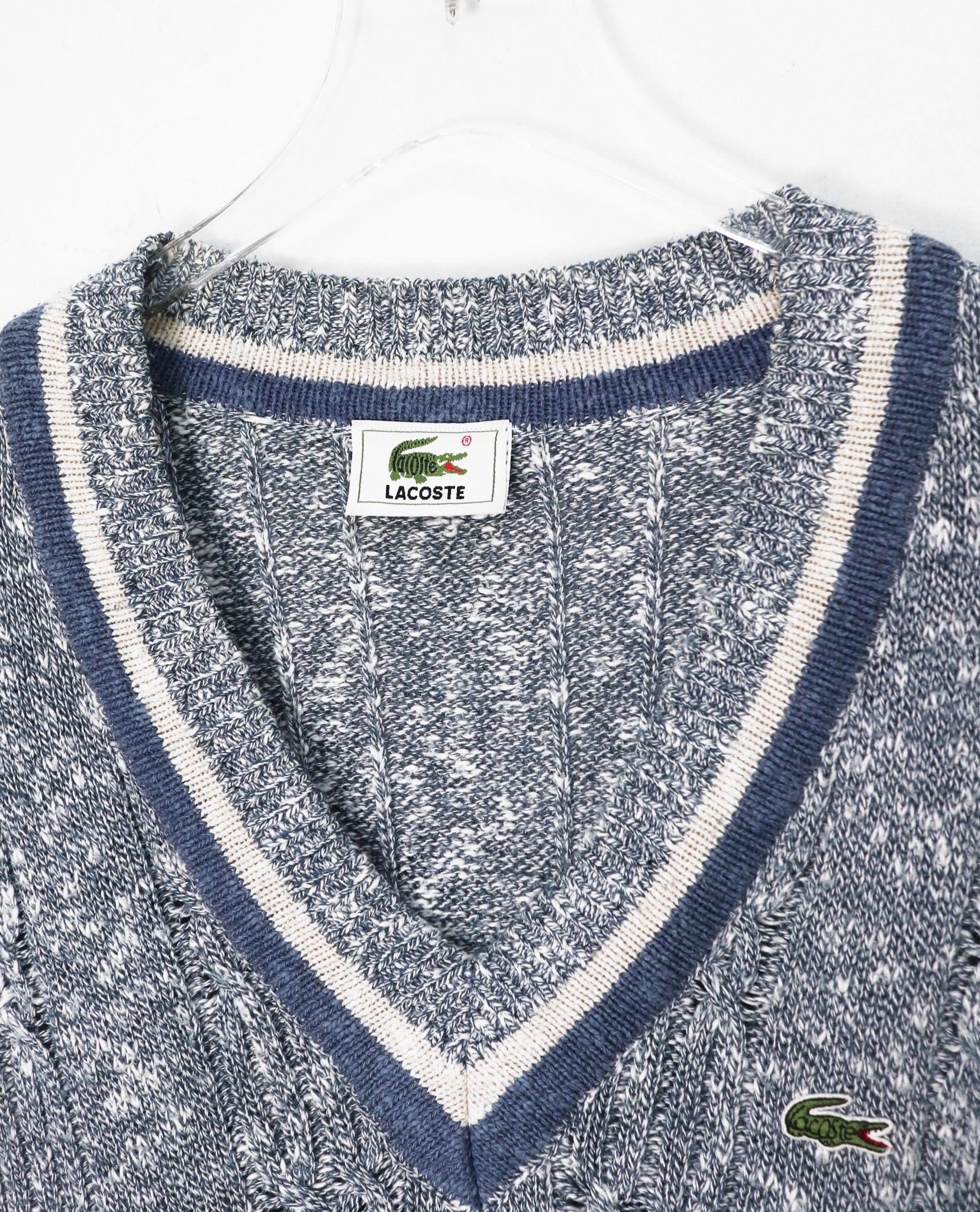12.04.22 - VTG KNIT SWEATSHIRT - LACOSTE