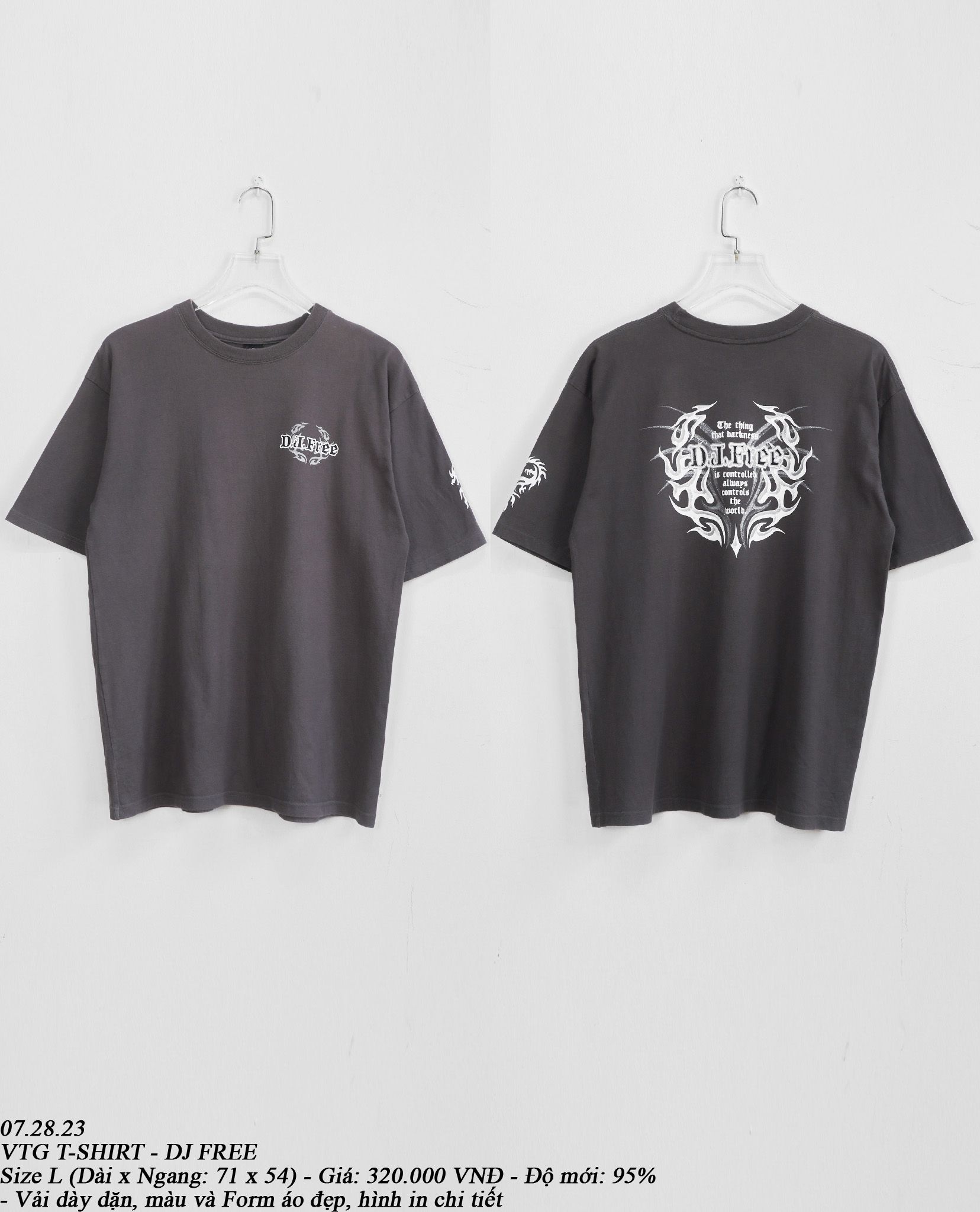 07.28.23 - VTG T-SHIRT - DJ FREE