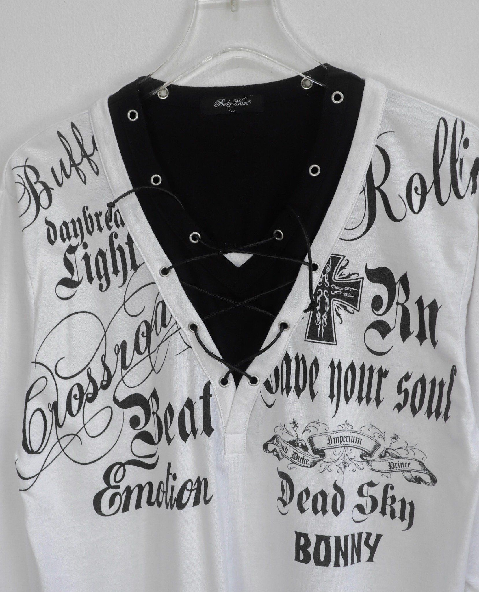 07.28.23 - VTG LONGSLEEVE SHIRT - BODY WAVE