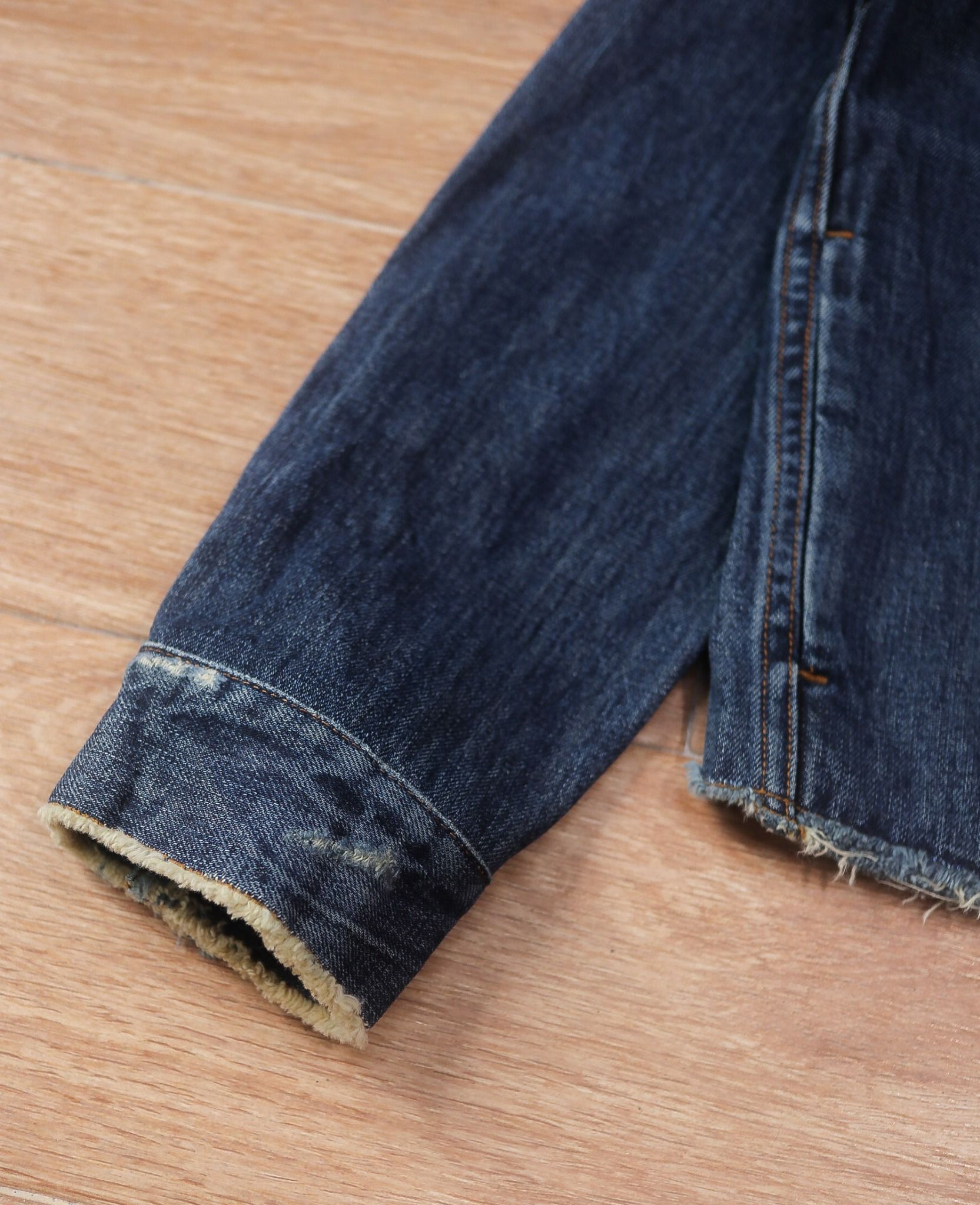 06.30.24 - VTG SELVEDGE CROPPED DENIM JACKET - VINCE