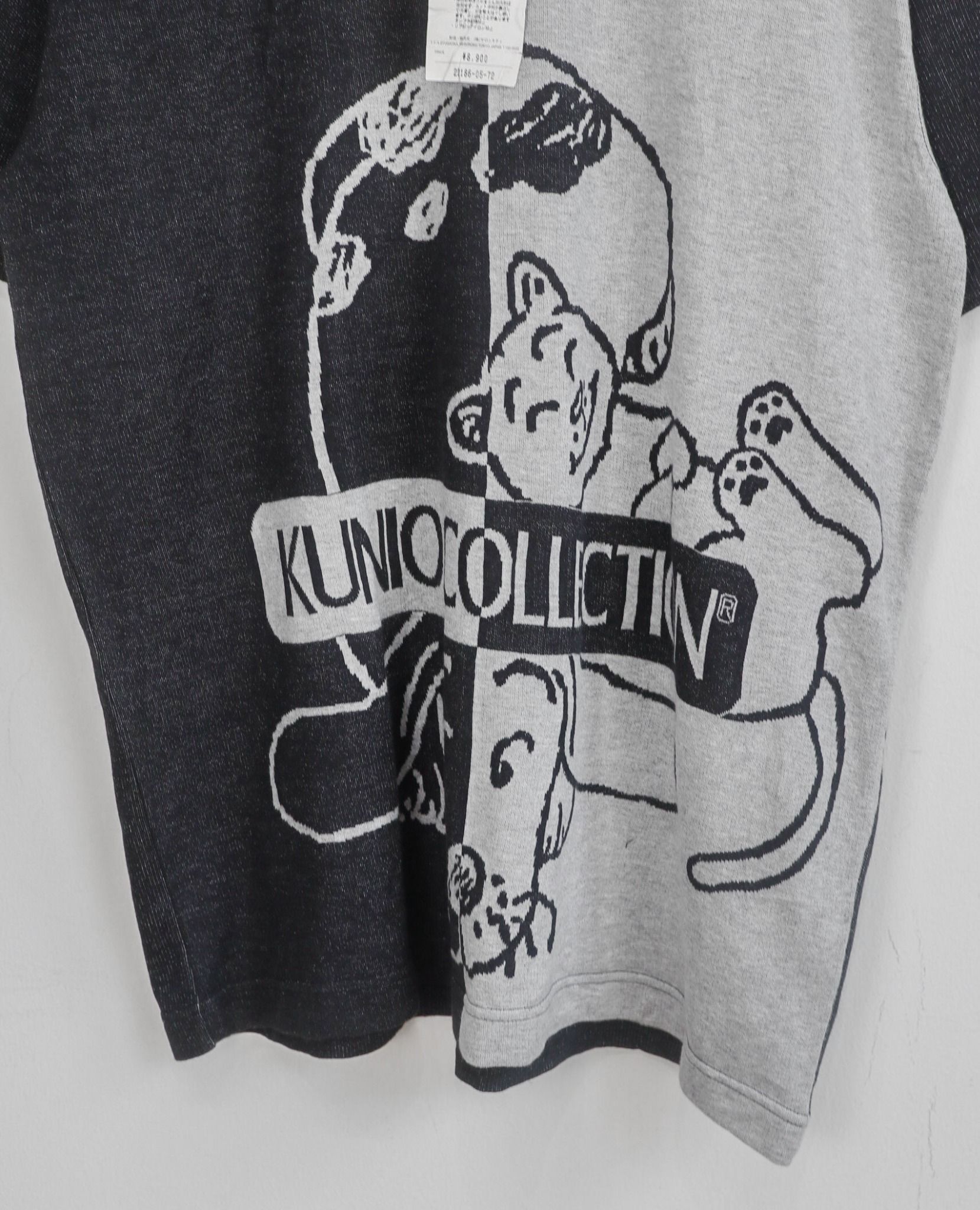 07.28.23 - VTG OVERIZED KNIT T-SHIRT - KUNIO COLLECTION
