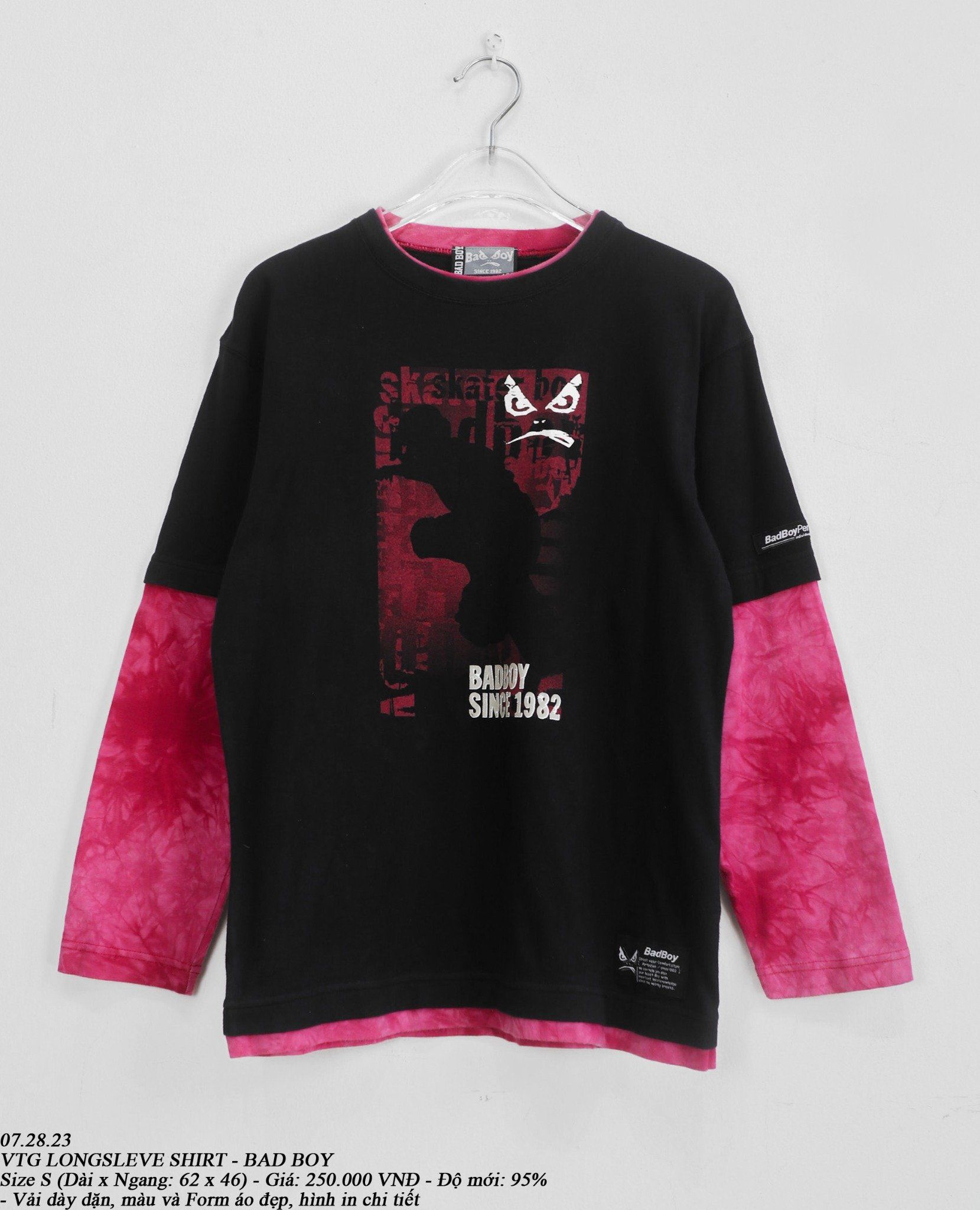 07.28.23 - VTG LONGSLEEVE SHIRT - BAD BOY