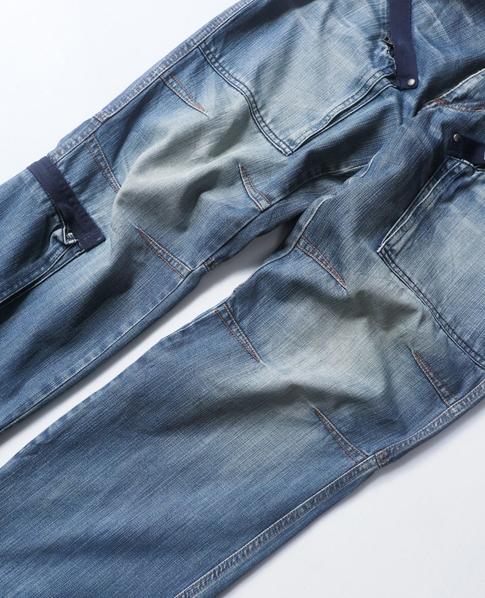 07.31.23 - VTG DENIM CARGO PANTS - FUBU