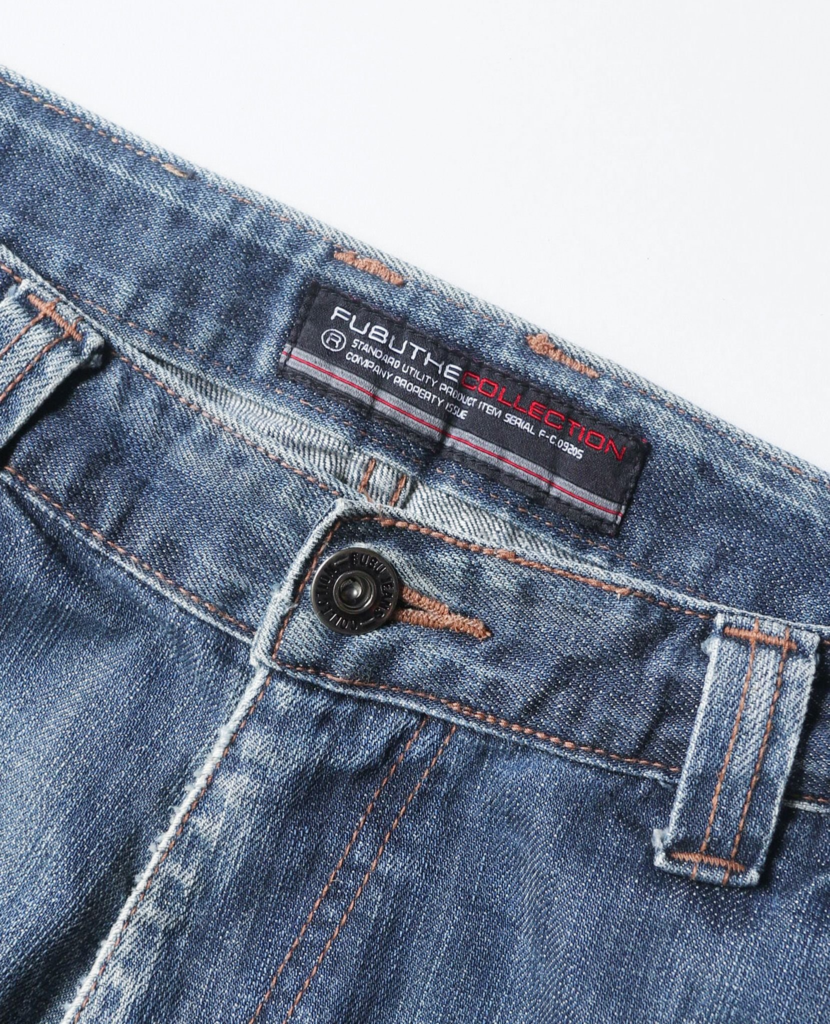 07.31.23 - VTG DENIM CARGO PANTS - FUBU